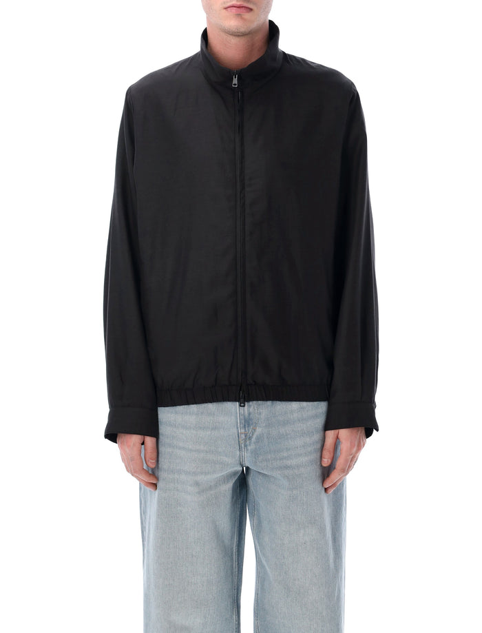 Our Legacy Casino Bomber Jacket Black Cupro