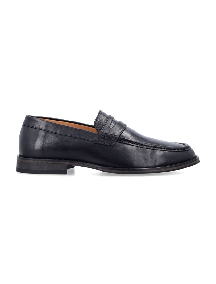 Our Legacy Light Leather Loafers Black Calf