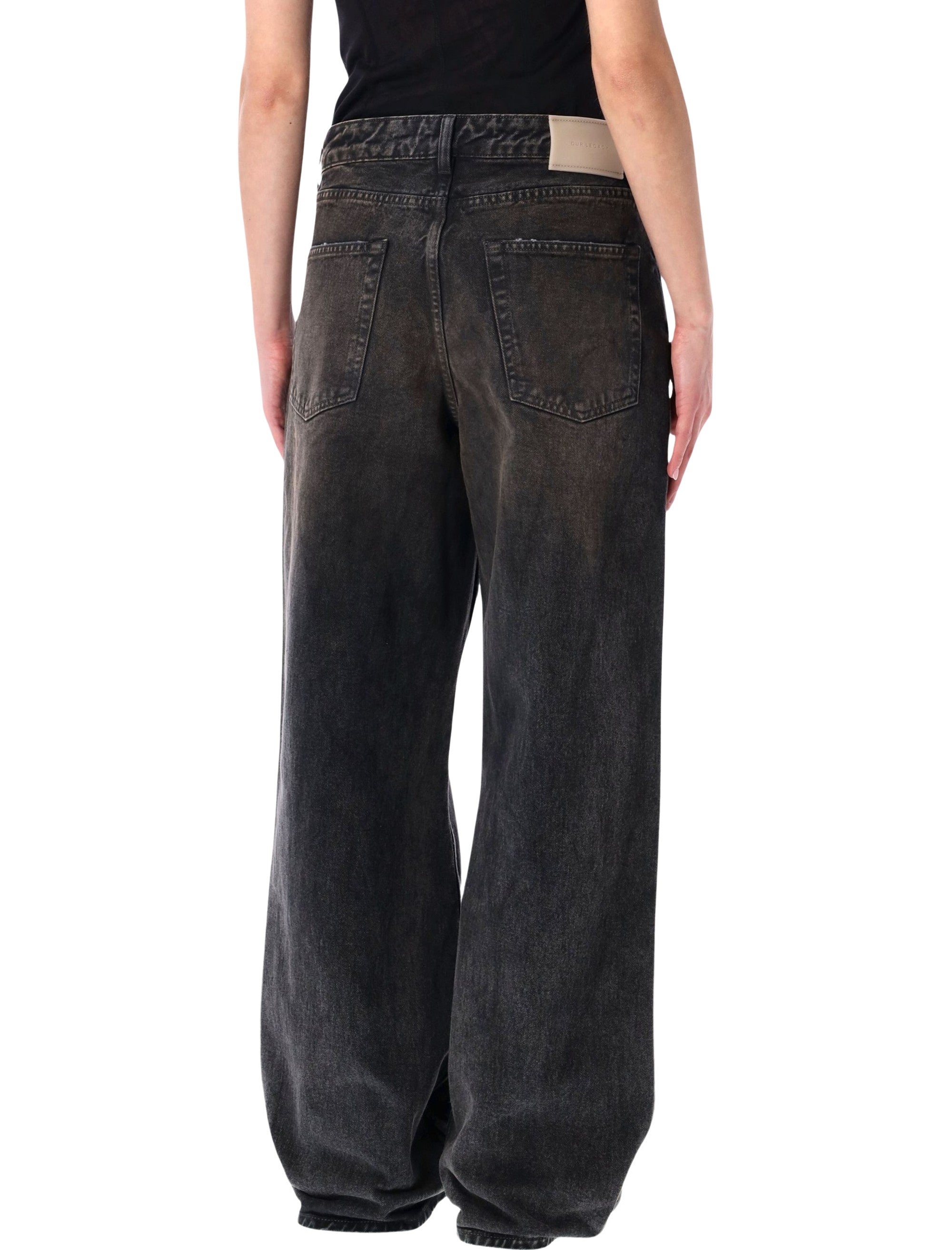 Our Legacy Full Cut nebula wash jeans Dark Cotton