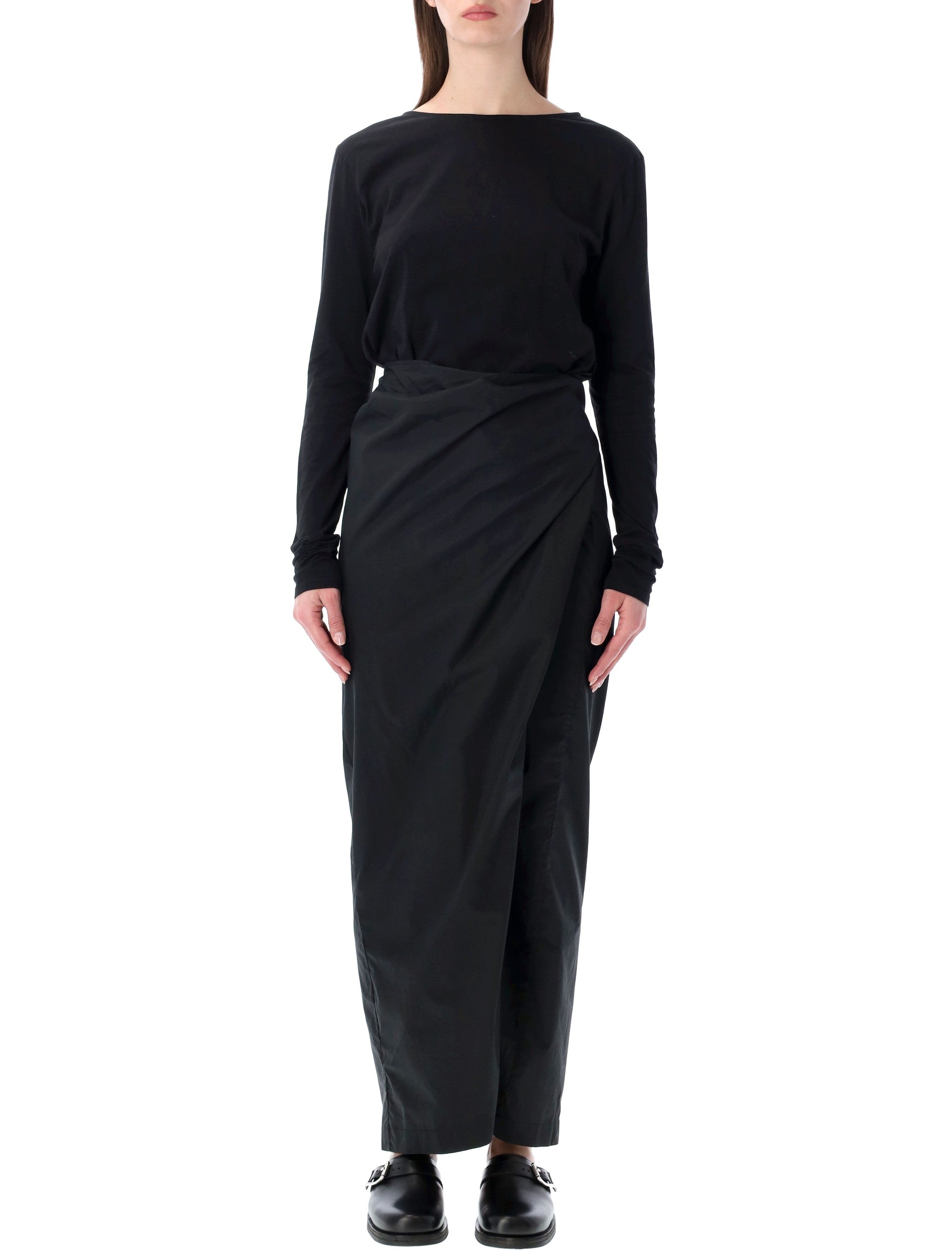 Our Legacy twisted dress Black Cotton