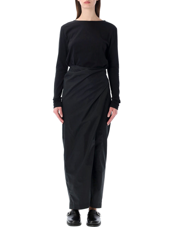 Our Legacy Twisted Dress Black Cotton