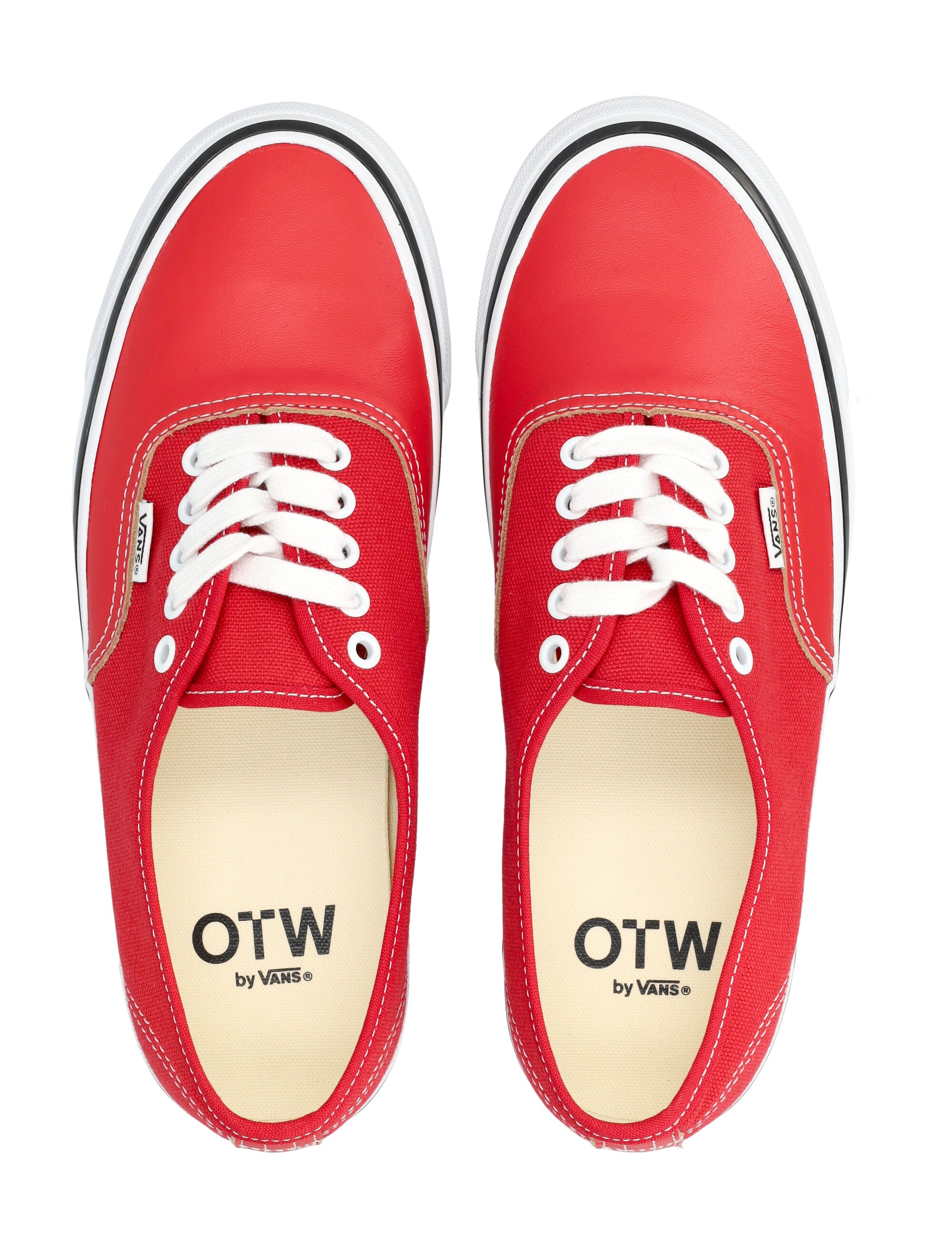 Vans OTW Authentic 44 Siped Vibram Racing Red Upper Sneaker