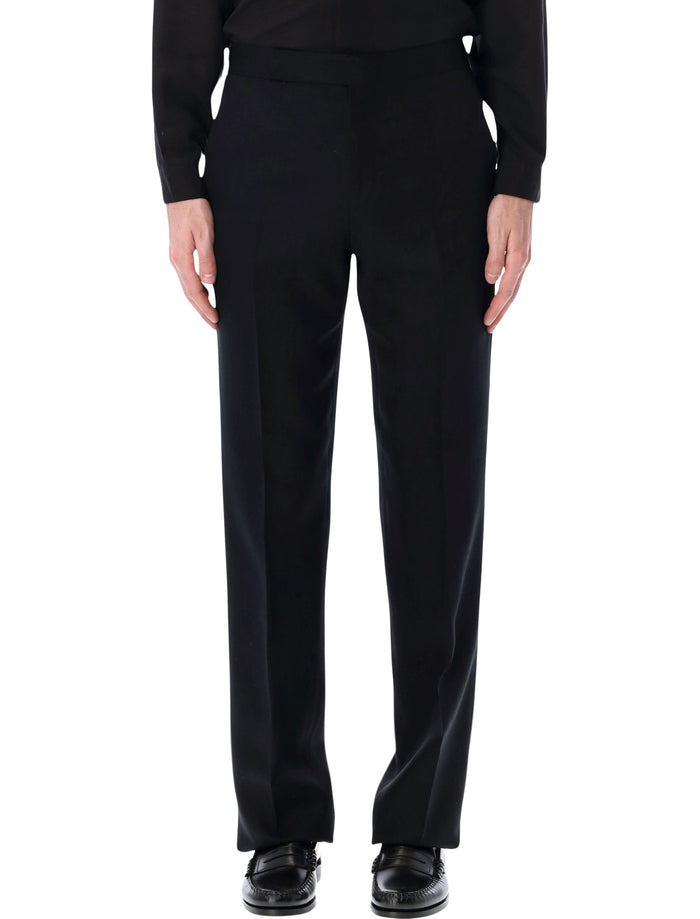 Lardini black EcoVero elegant trousers Viscose Pant