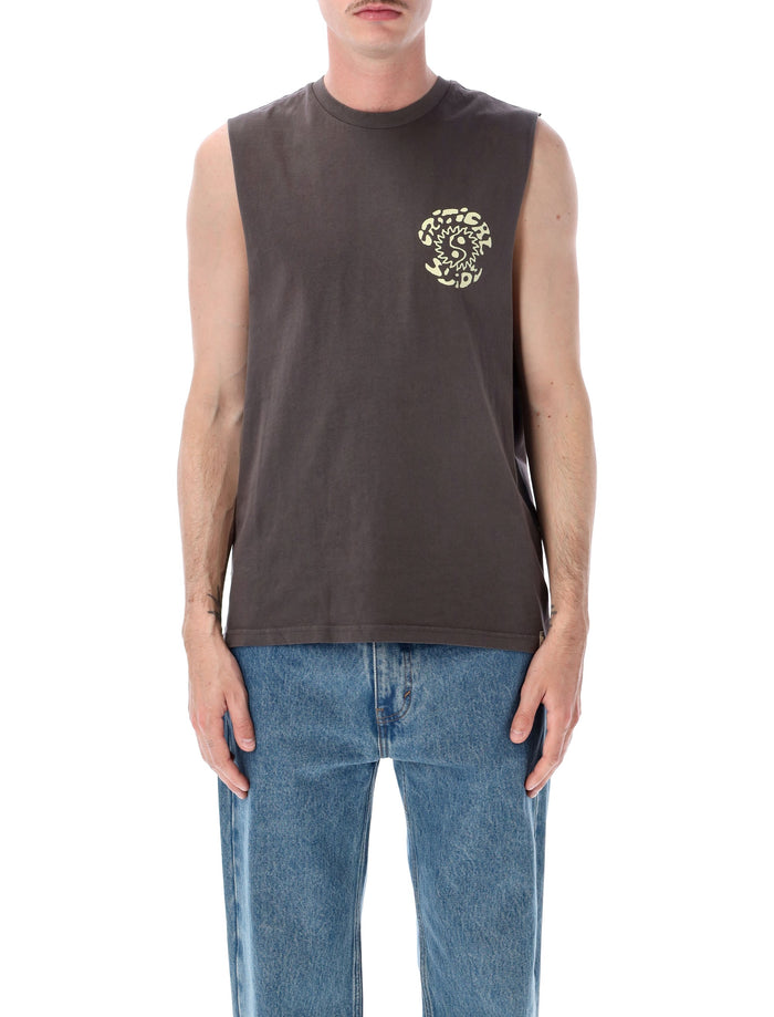 Tcss Yin Yang Muscle Tee Phantom Cotton T-shirt