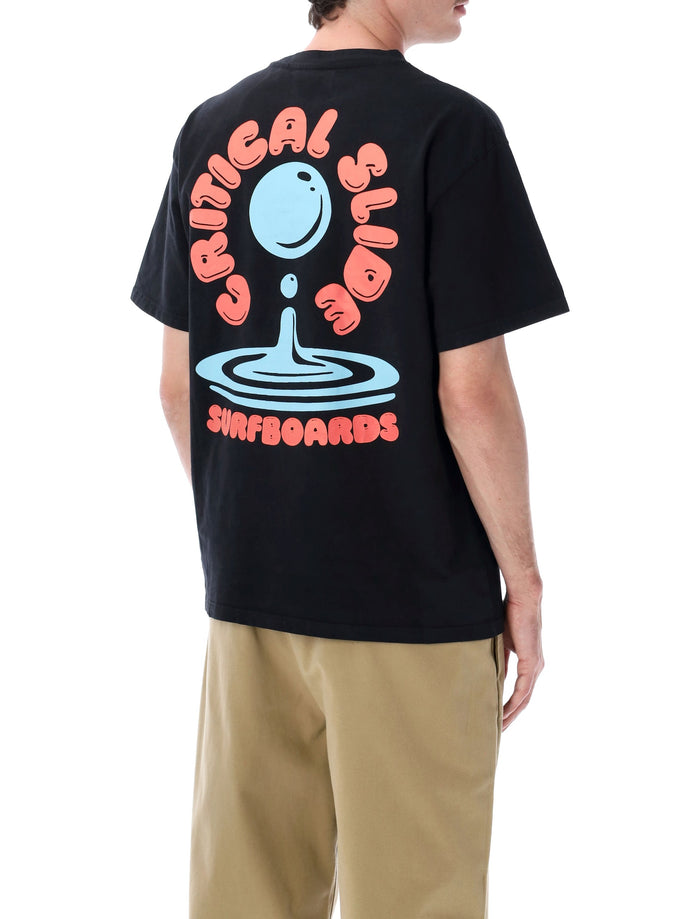 Tcss Resin Drop T-Shirt Vintage Black Cotton