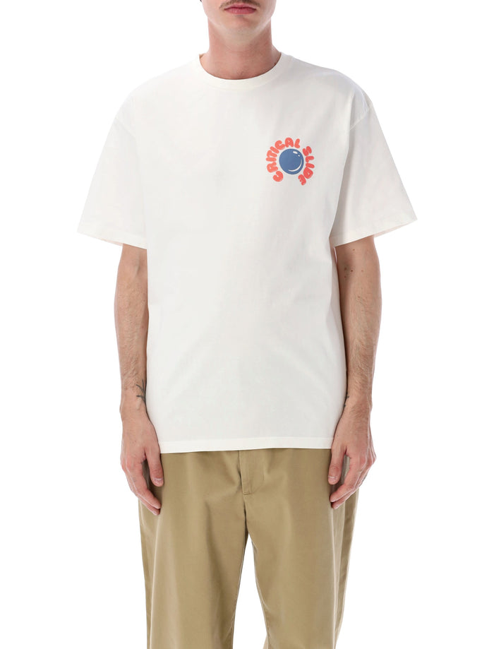 Tcss Resin Drop T-Shirt Vintage White Cotton