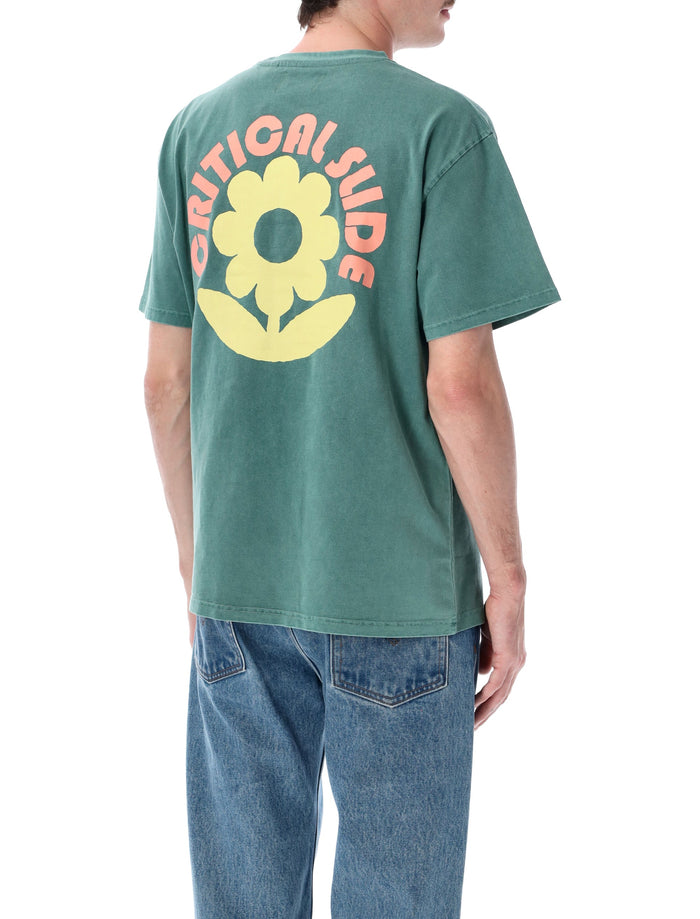 Tcss Sunflower T-Shirt Dusty Green Cotton