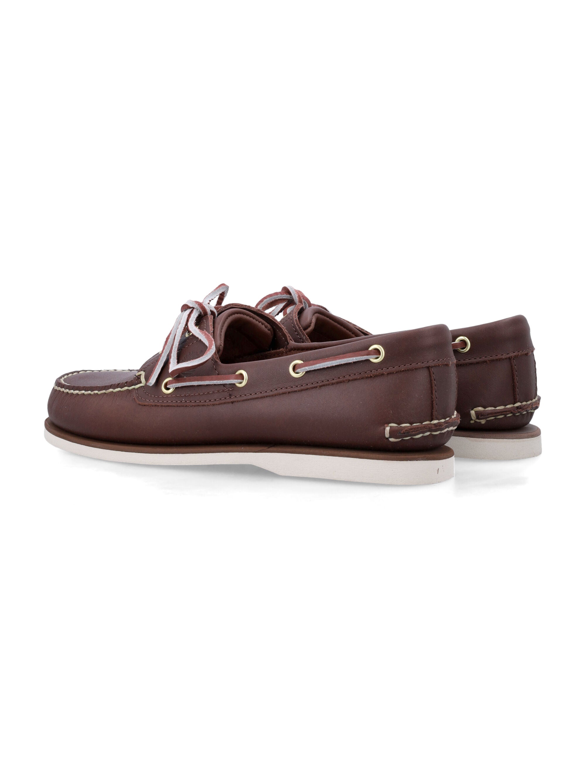 Timberland Classic 2-Eye Boat Shoe Brown Upper Loafers