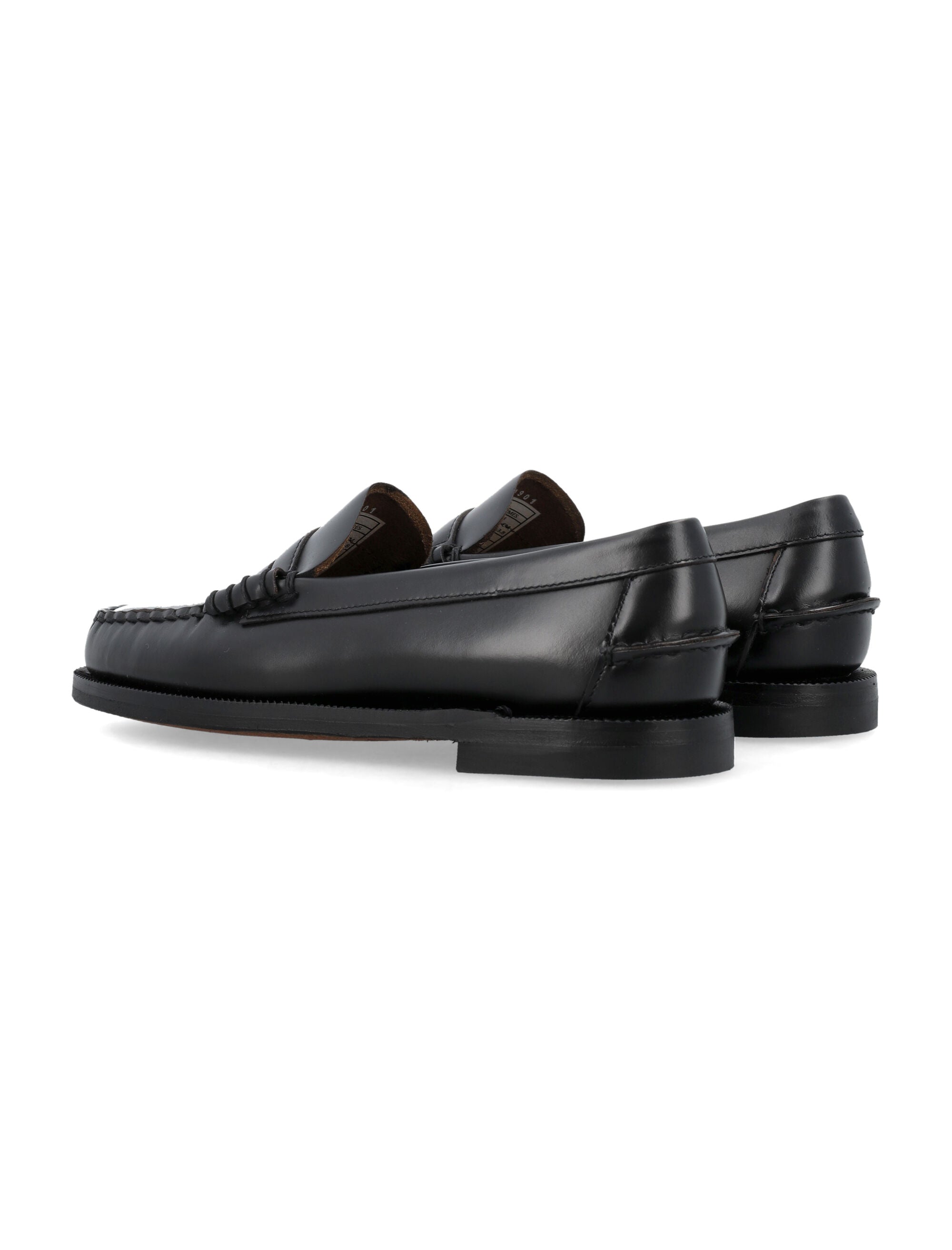 Sebago classic Dan womens black penny loafer Upper Loafers
