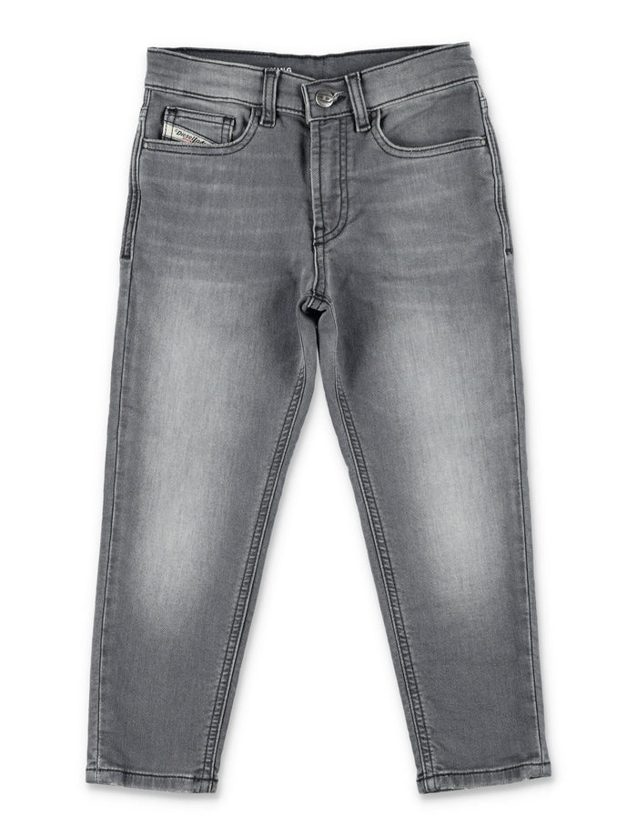 Diesel D-Lucas Regular Jeans For Boys Black Cotton