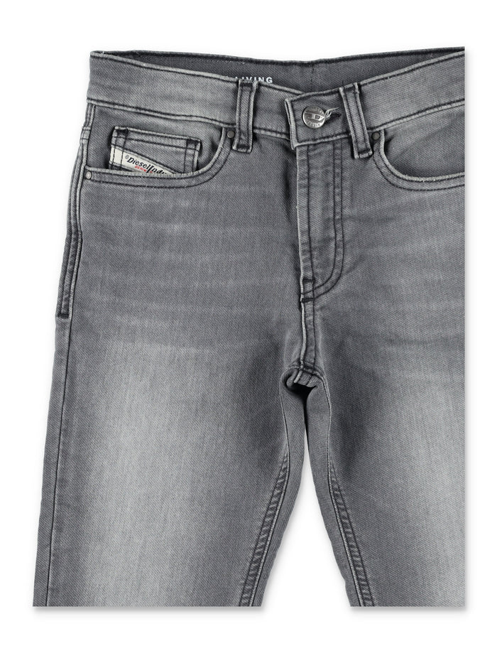 Diesel D-Lucas Regular Jeans For Boys Black Cotton