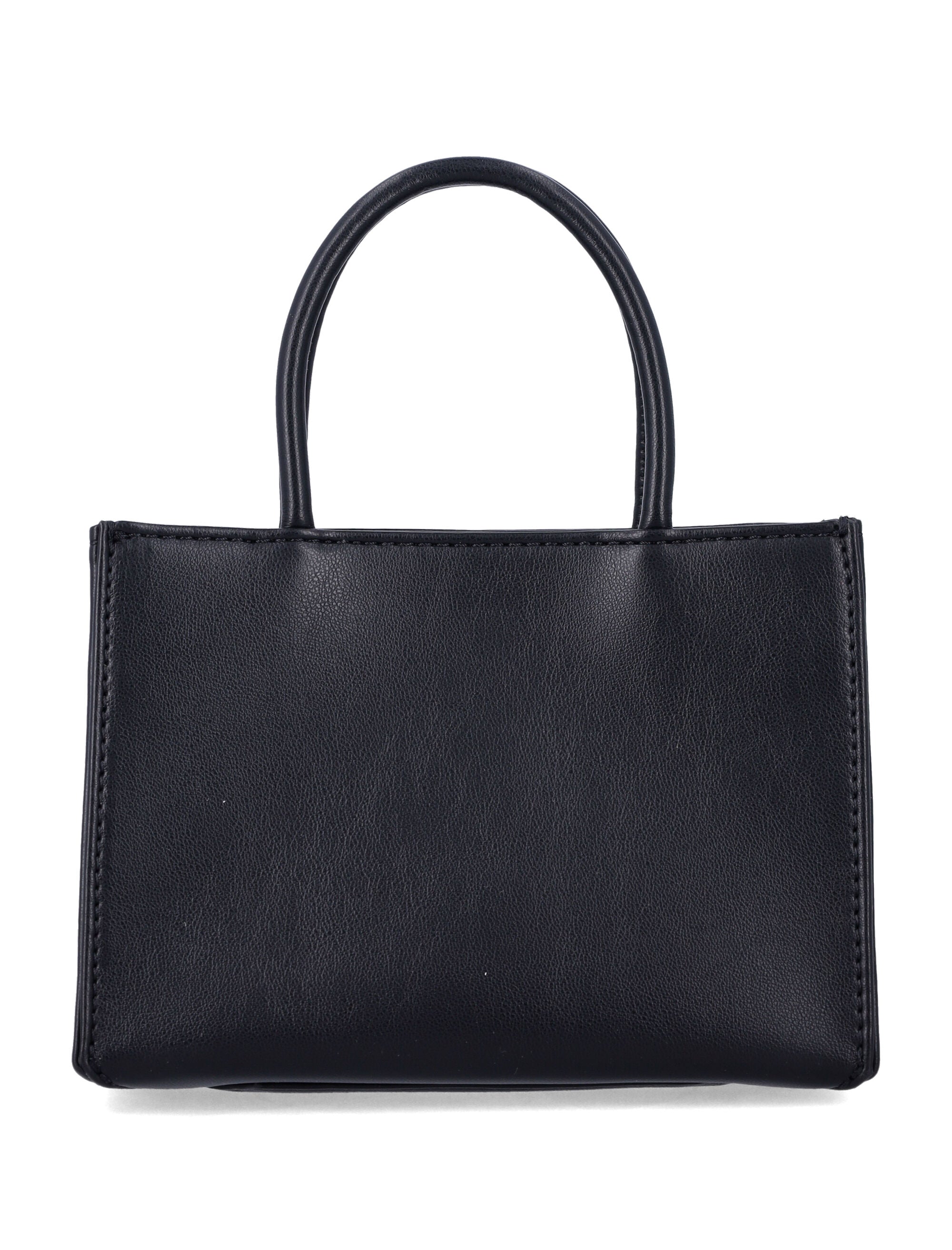 Diesel Dsl 3D mini bag for girls Black Polyurethane Tote