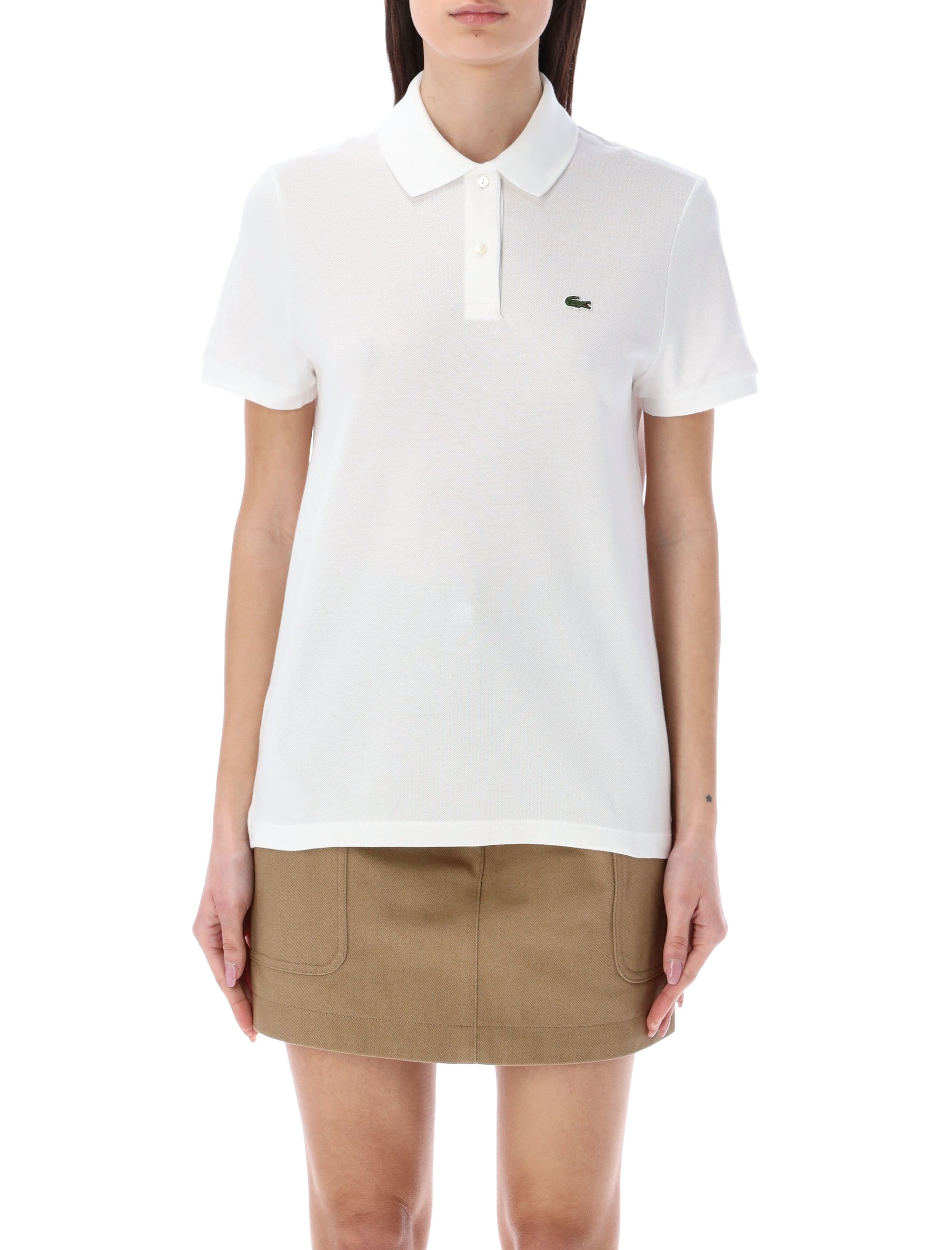 Lacoste classic cotton polo shirt White Tshirt