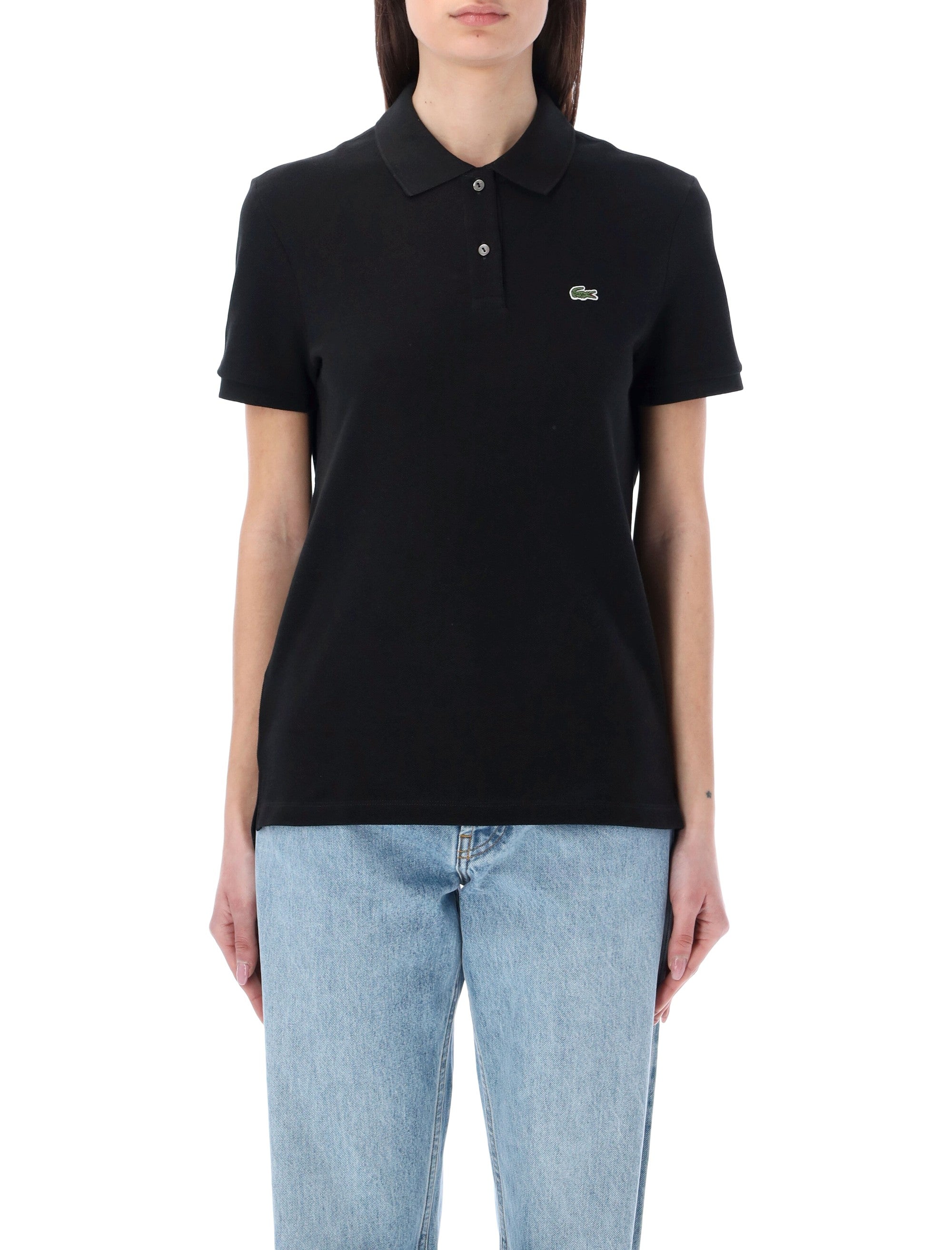 Lacoste classic cotton polo shirt Black Tshirt