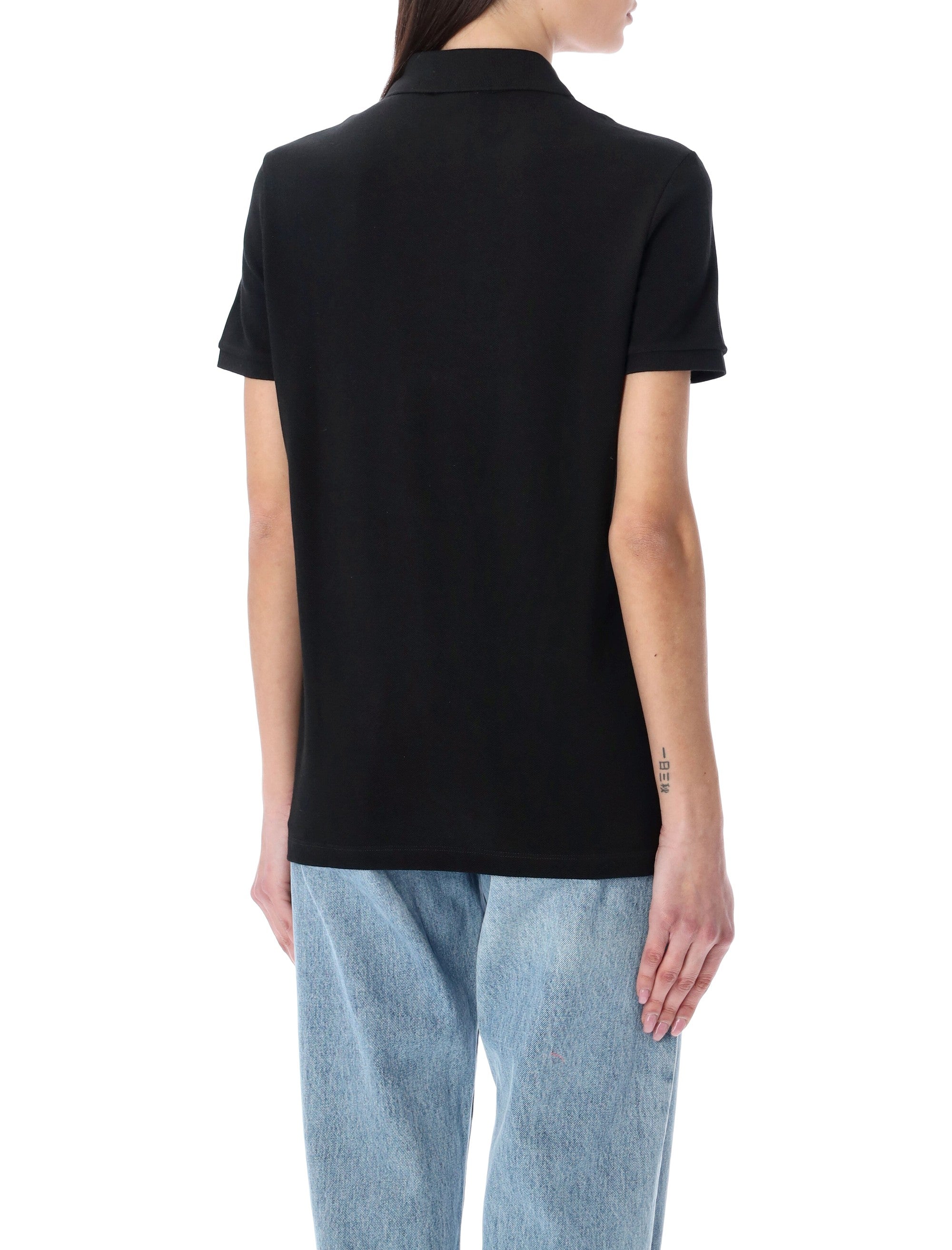 Lacoste classic cotton polo shirt Black Tshirt