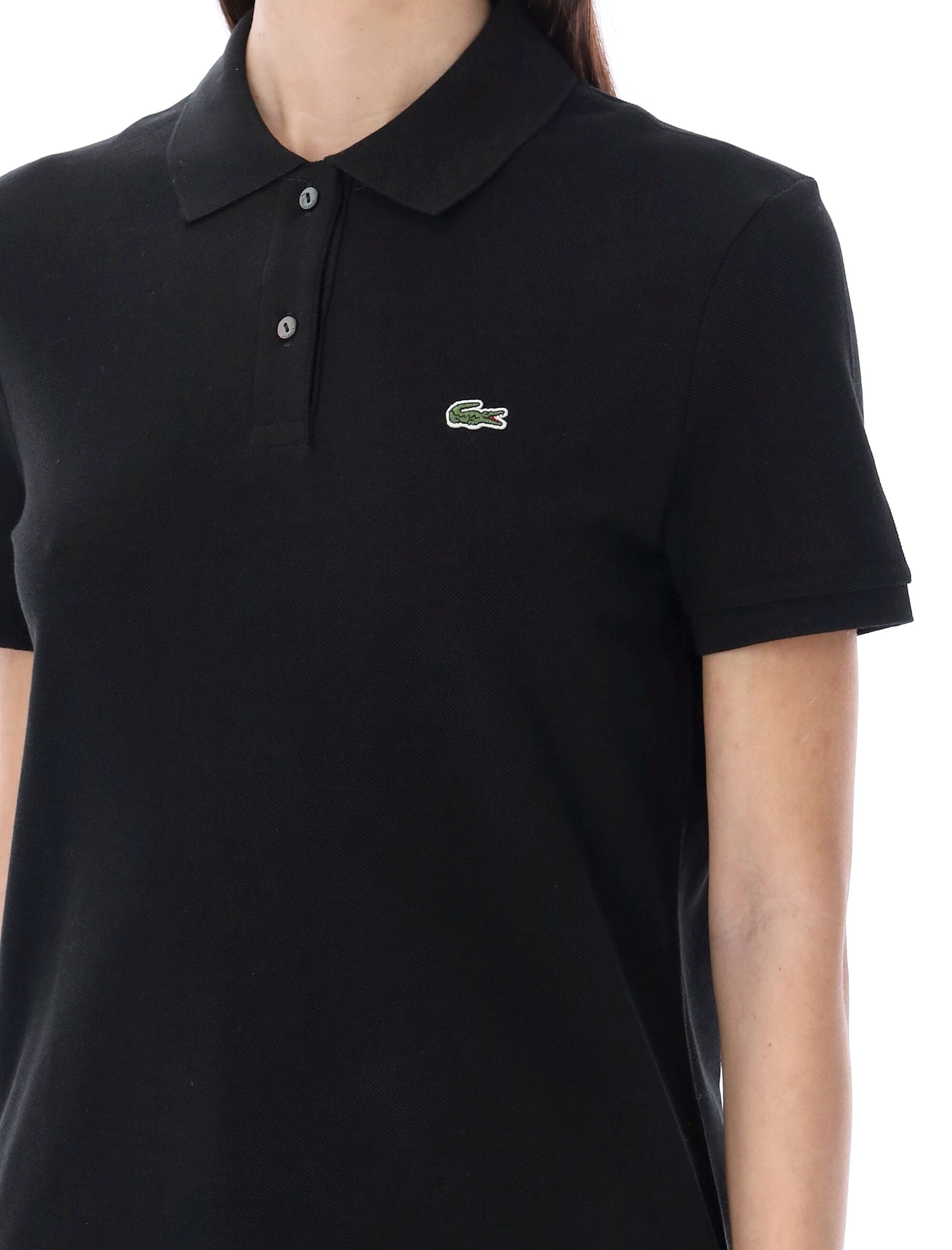 Lacoste classic cotton polo shirt Black Tshirt