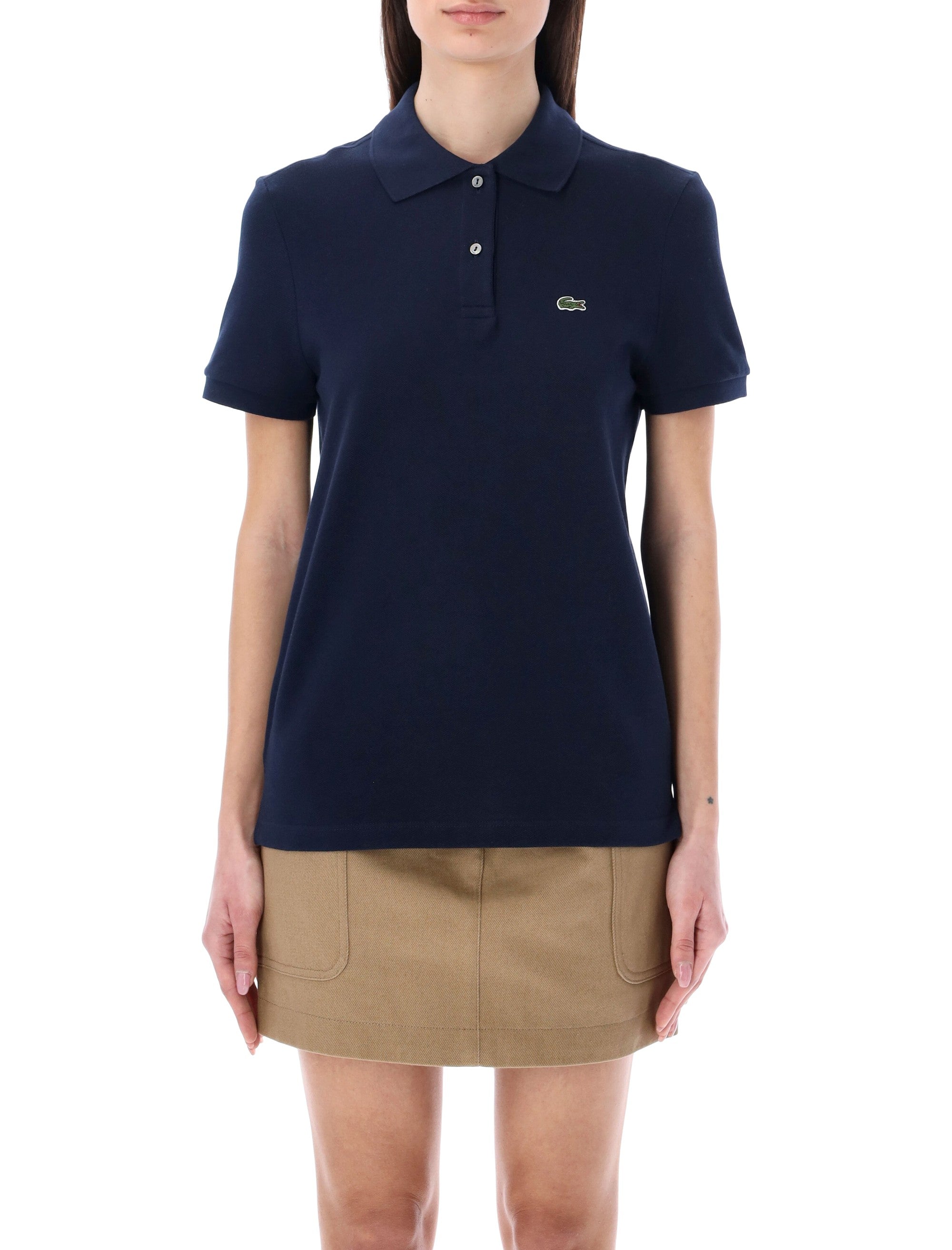 Lacoste classic cotton polo shirt Marine Blue Tshirt