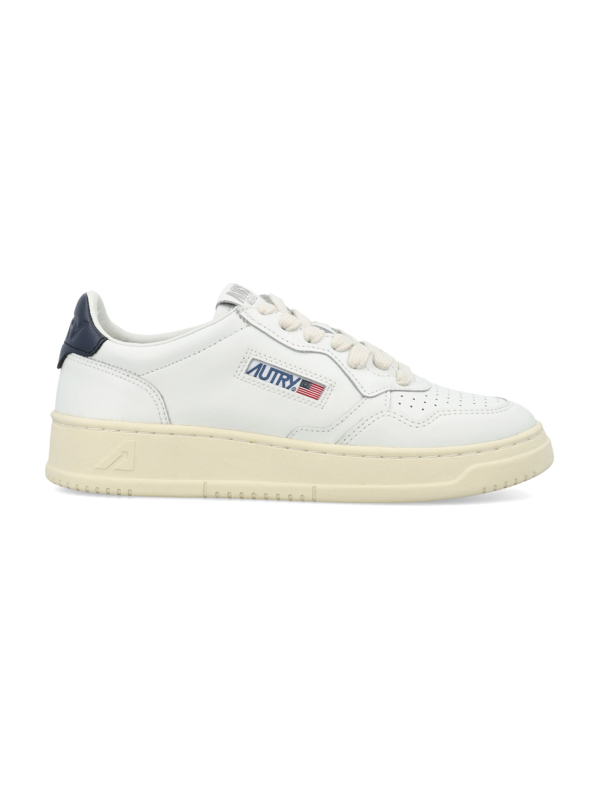Autry Medalist Leather Low Sneakers - White Space Upper