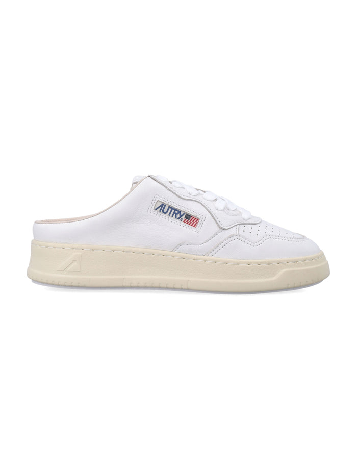 Autry Medalist Womans Mule Sneakers White Upper