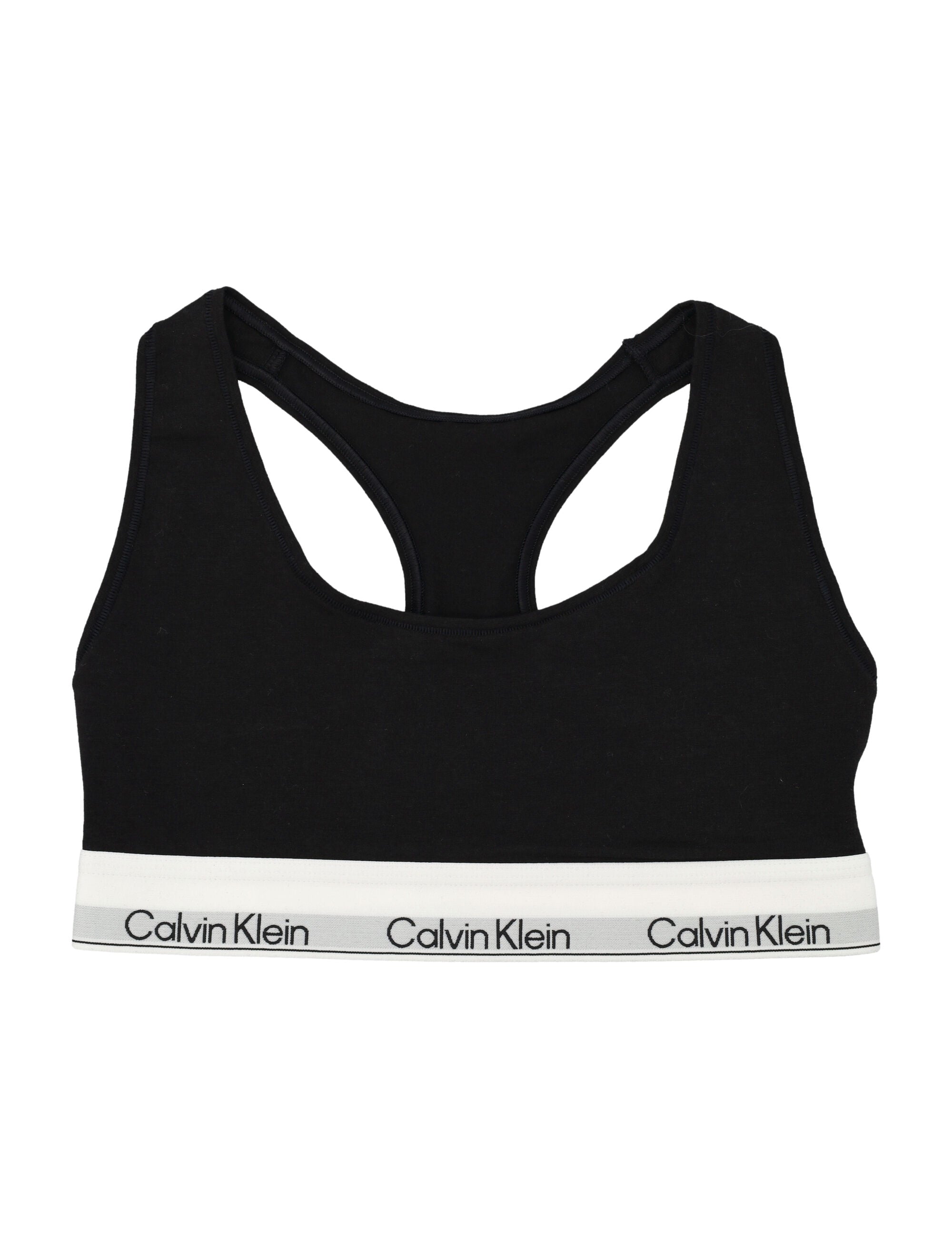 Calvin Klein Icon Cotton Modal Unlined Bralette Black Bra