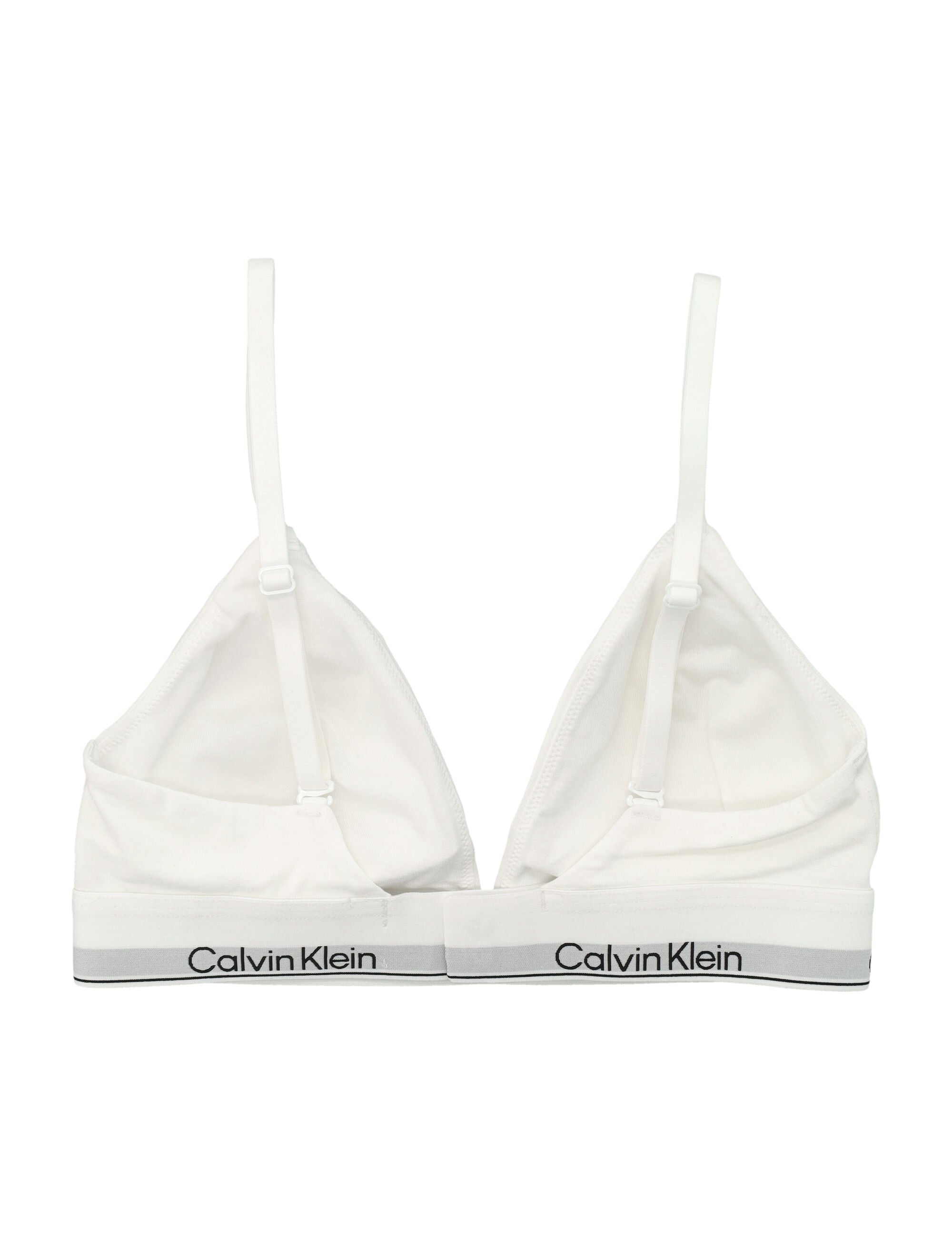 Calvin Klein icon cotton modal lightly padded bralette White Bra