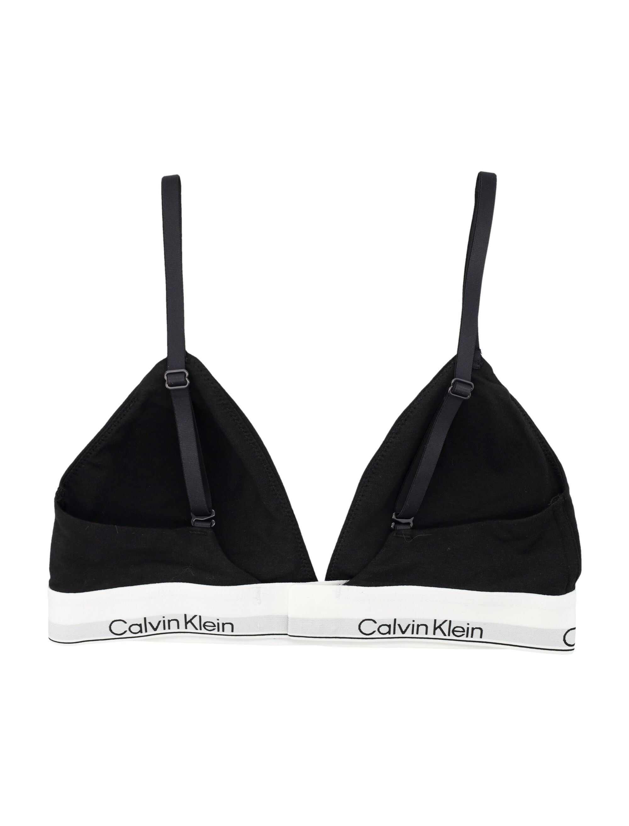 Calvin Klein icon cotton modal lightly padded bralette Black Bra
