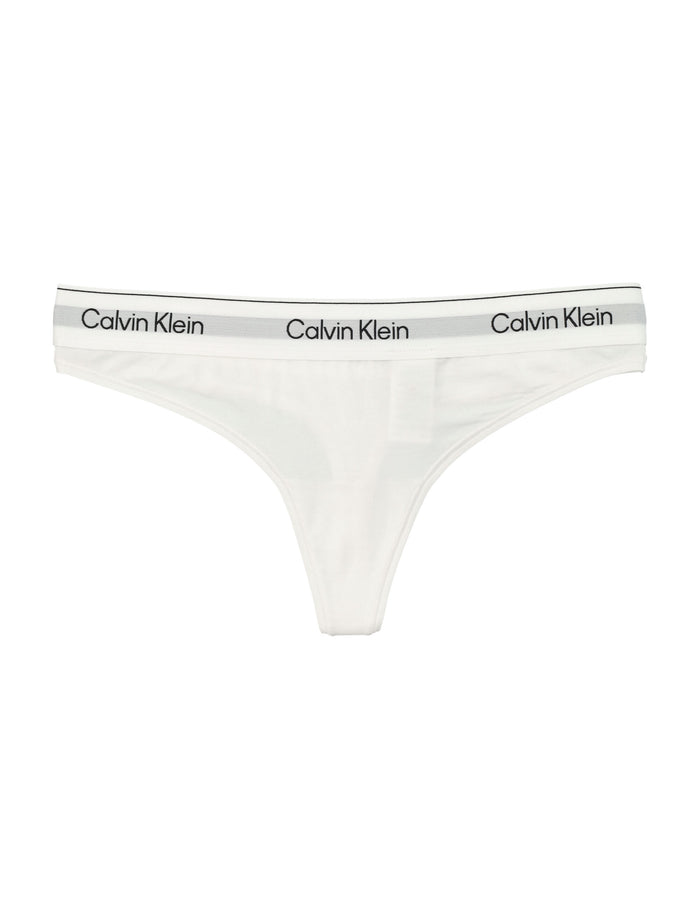 Calvin Klein icon cotton modal thong White Underwear