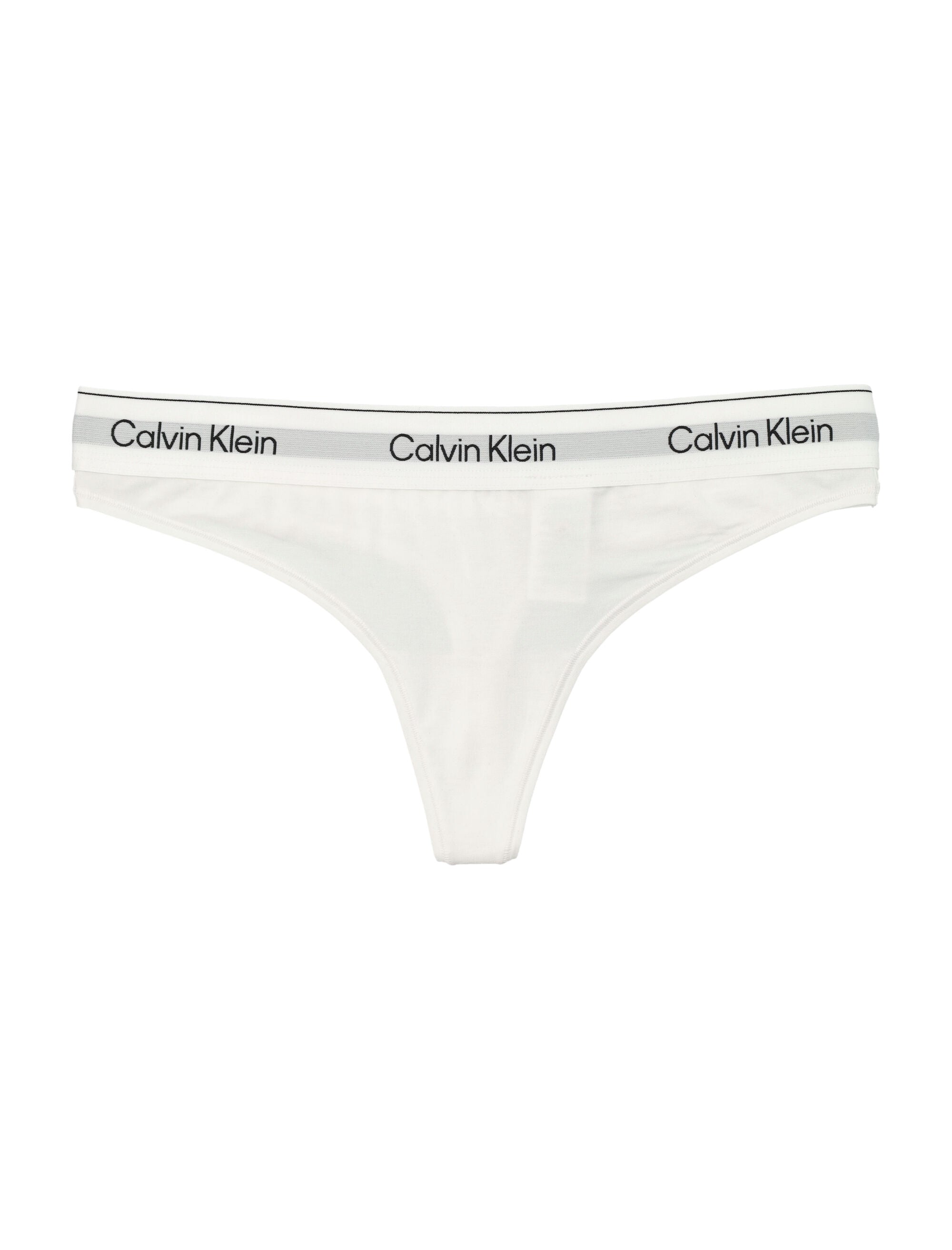 Calvin Klein icon cotton modal thong White Underwear