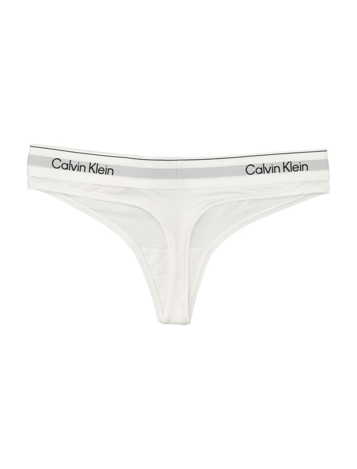 Calvin Klein icon cotton modal thong White Underwear