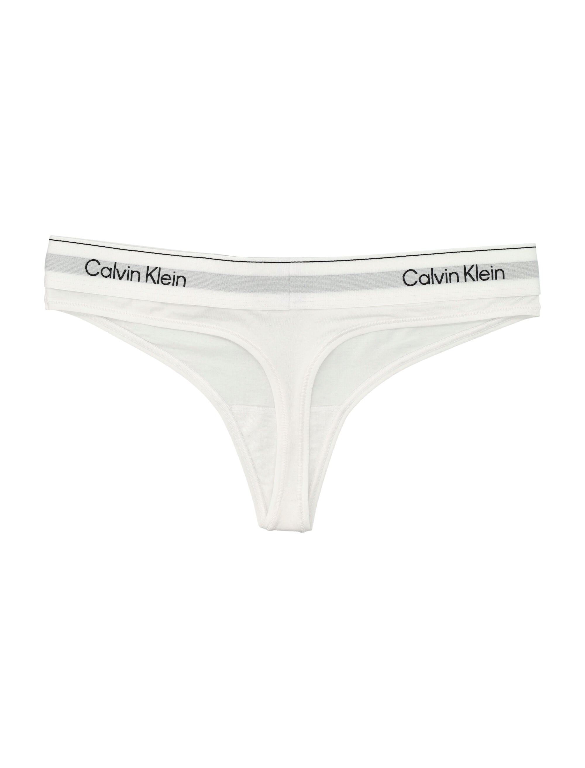 Calvin Klein icon cotton modal thong White Underwear