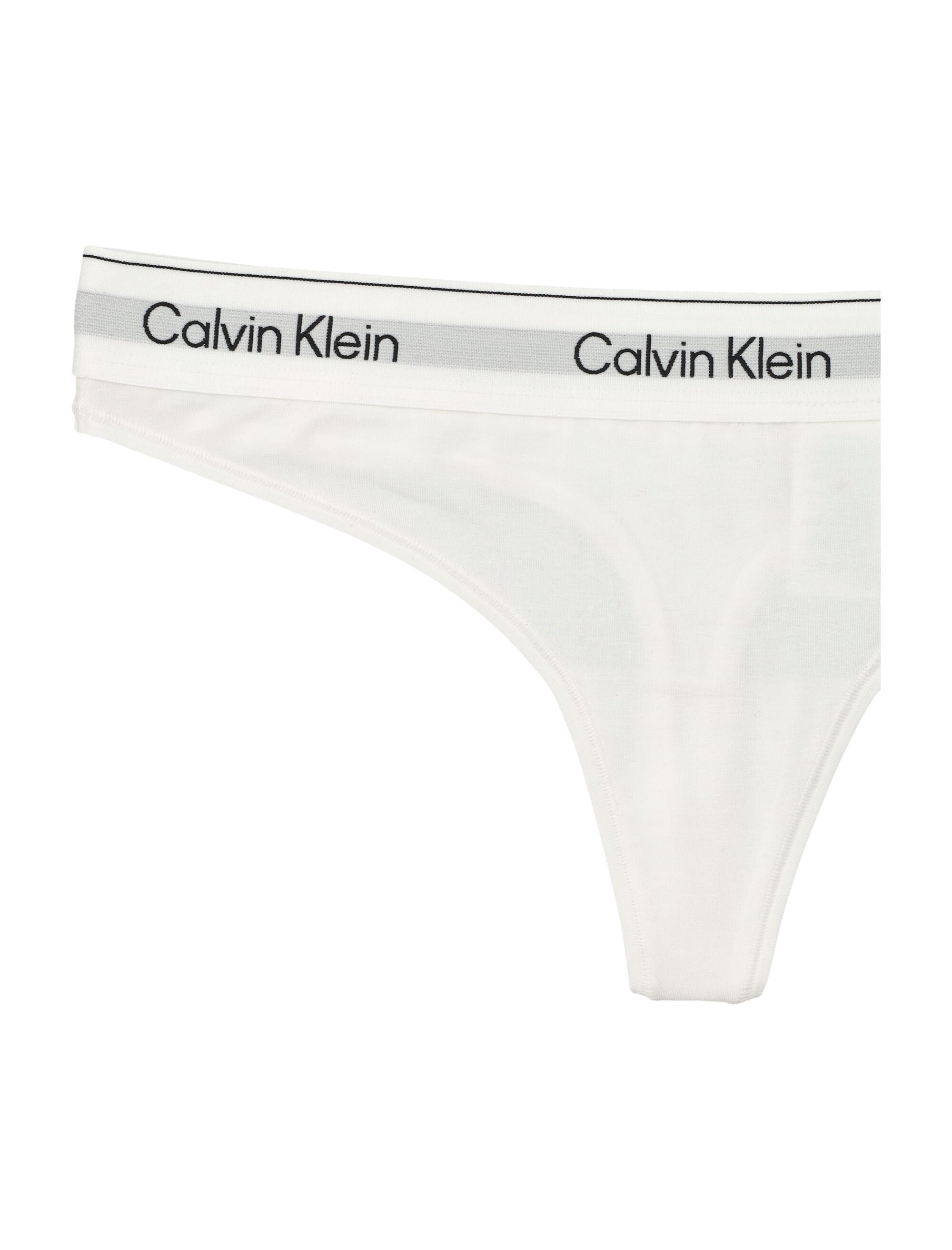 Calvin Klein icon cotton modal thong White Underwear