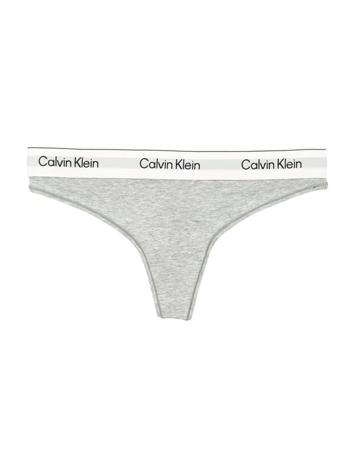 Calvin Klein icon cotton modal thong Grey Underwear