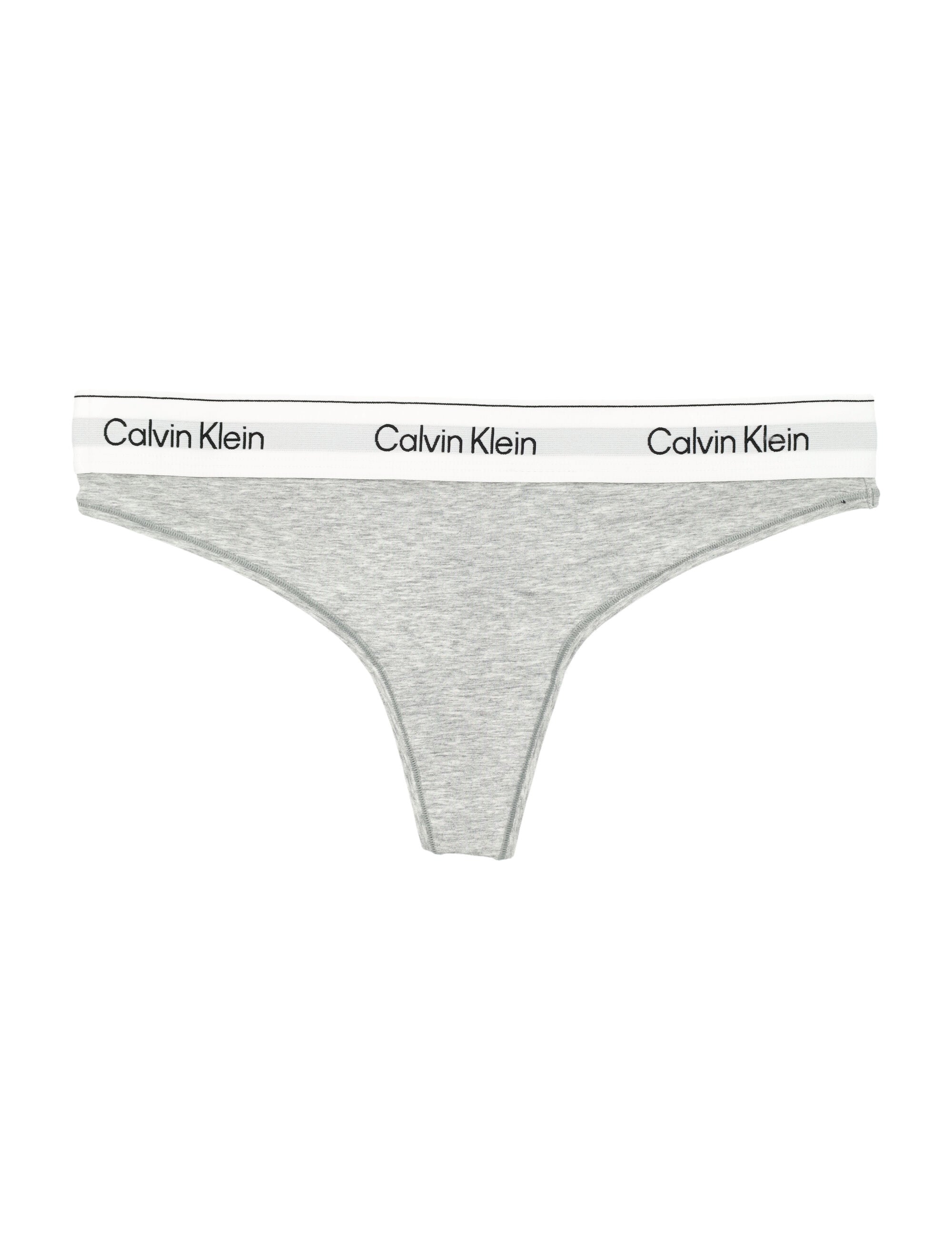 Calvin Klein icon cotton modal thong Grey Underwear