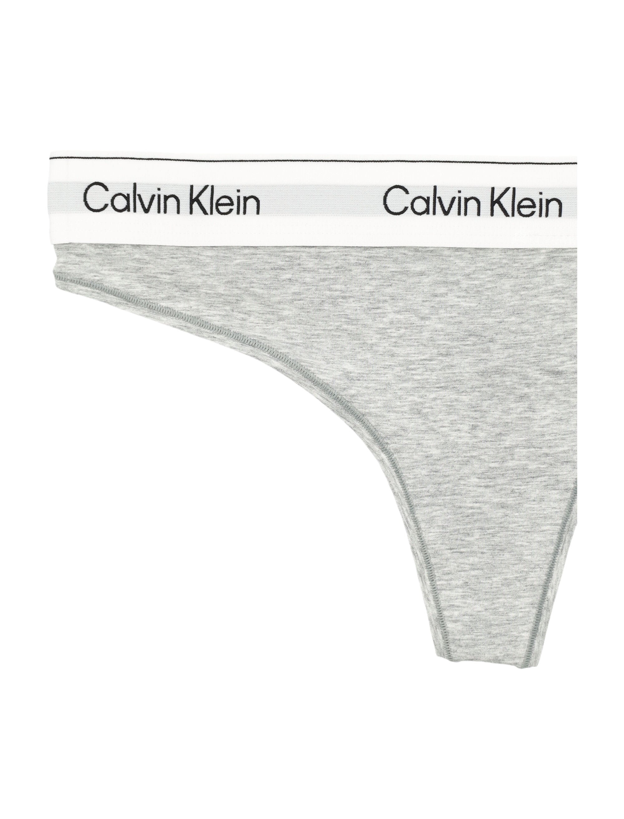 Calvin Klein icon cotton modal thong Grey Underwear