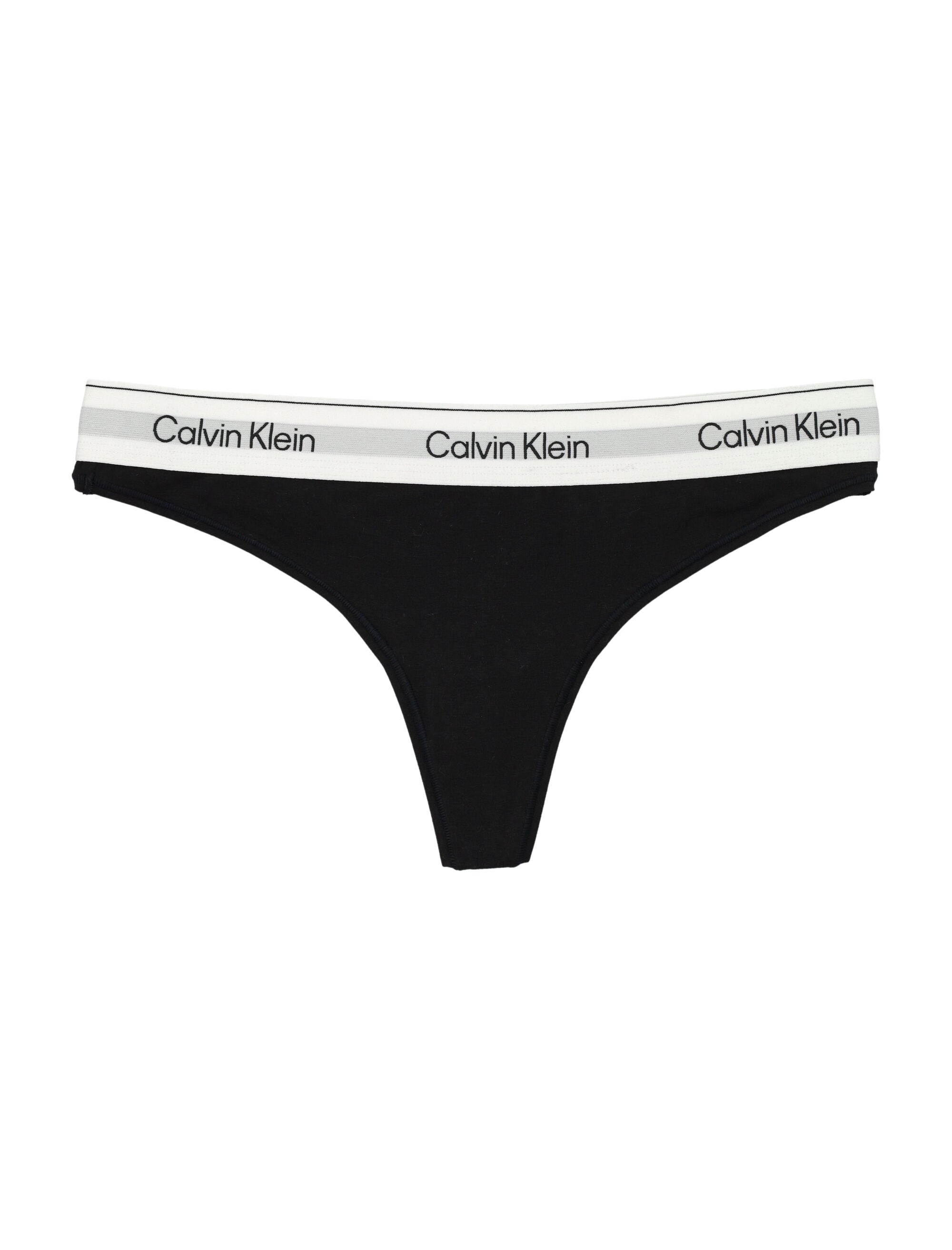 Calvin Klein icon cotton modal thong Black Underwear