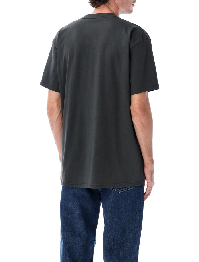 HUF Plantasia Graphic T-Shirt Vintage Black Cotton