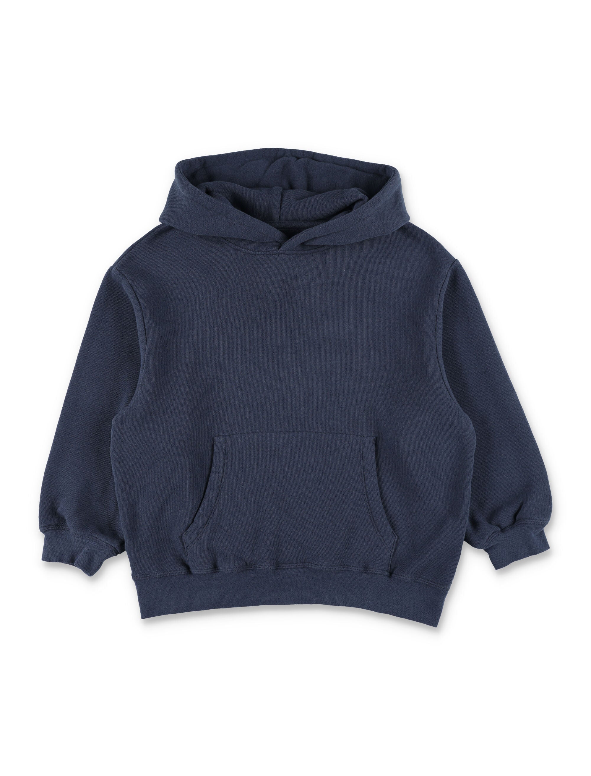 American Vintage Kids Atubay Blue hoodie sweatshirt Dark Navy Cotton