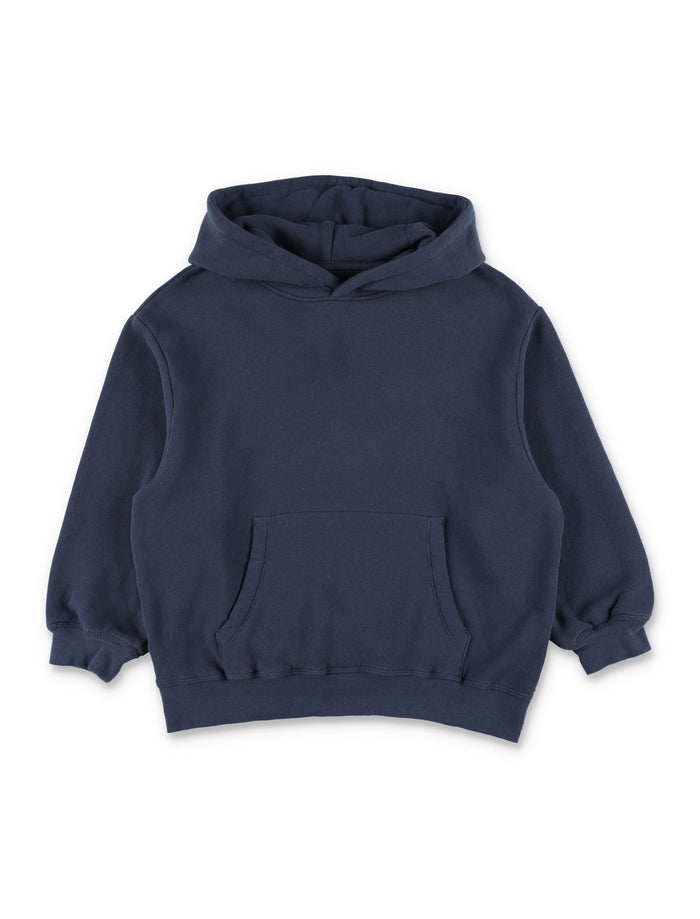 American Vintage Kids Atubay Blue hoodie sweatshirt Dark Navy Cotton