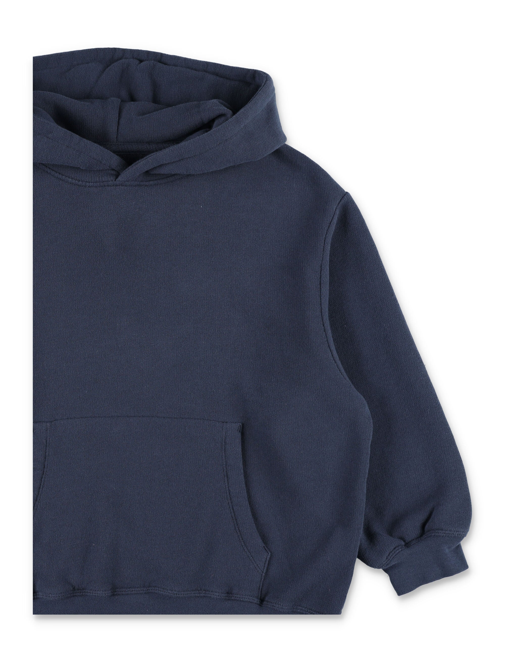 American Vintage Kids Atubay Blue hoodie sweatshirt Dark Navy Cotton