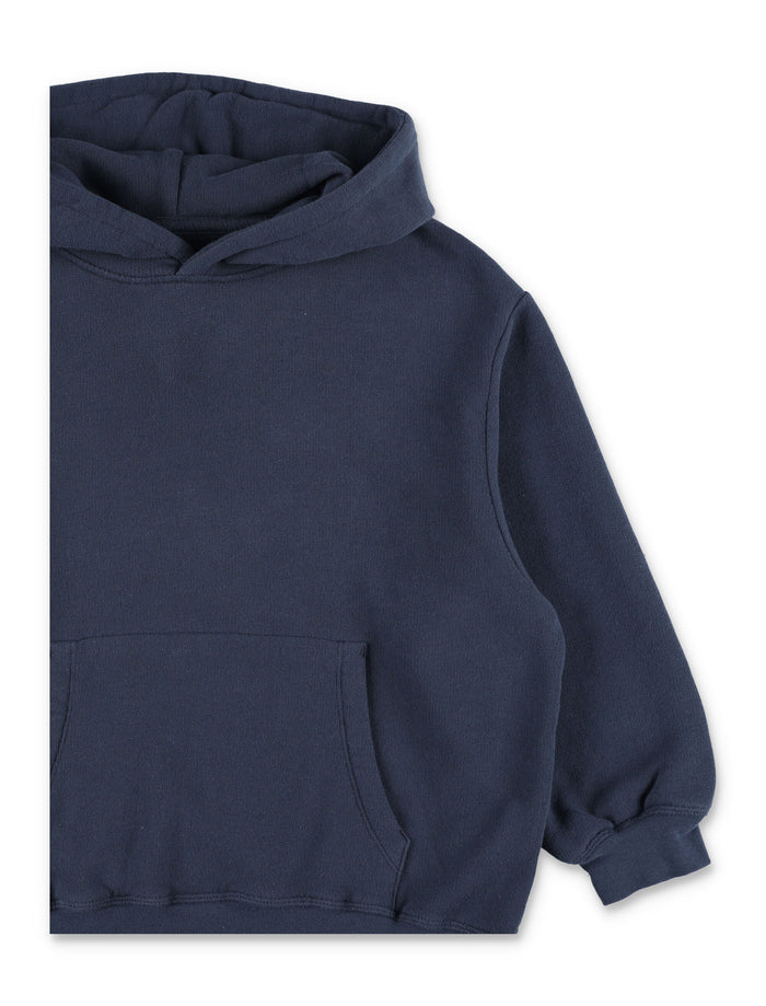 American Vintage Kids Atubay Blue hoodie sweatshirt Dark Navy Cotton