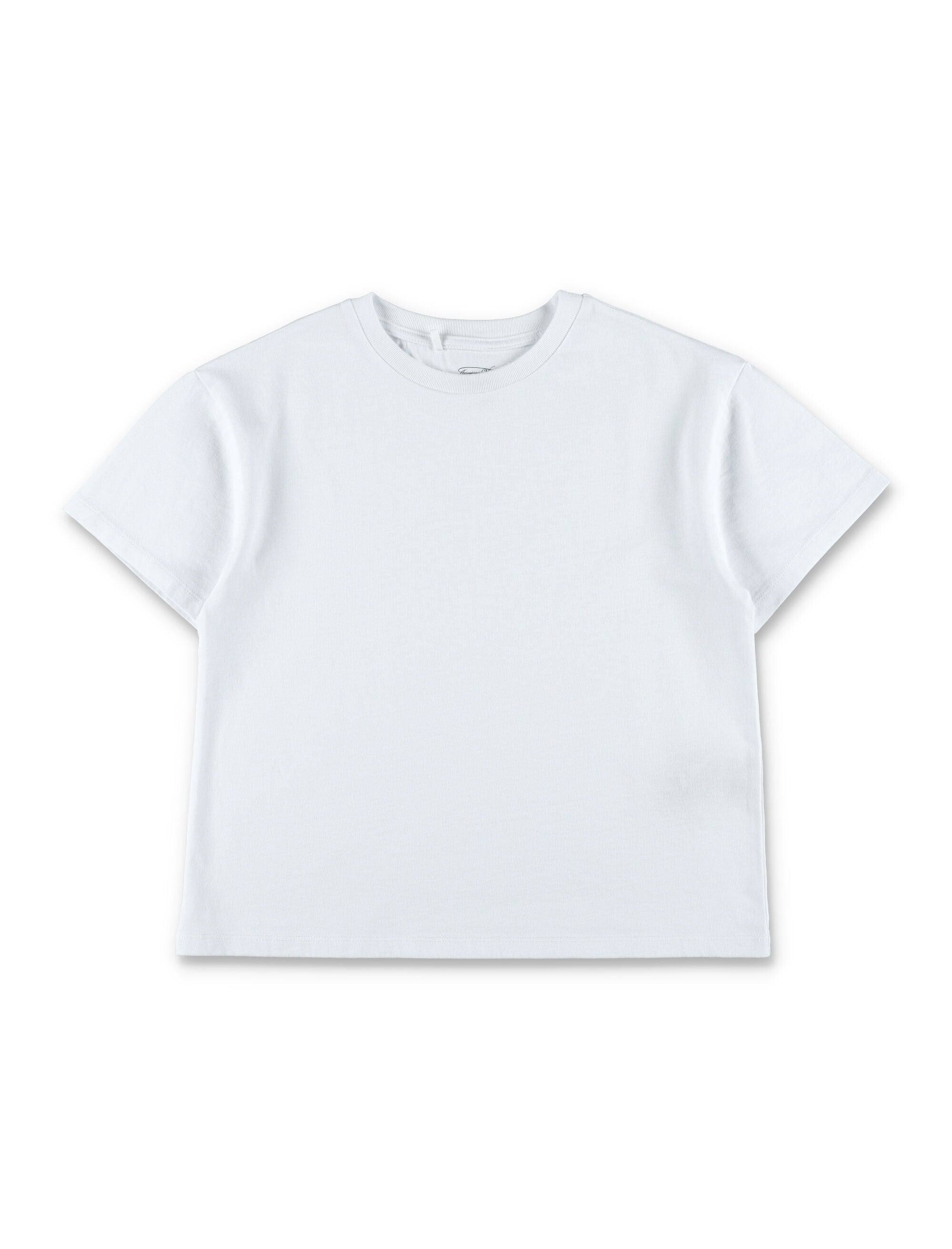American Vintage Kids Fizvalley white crewneck t-shirt Cotton Tshirt