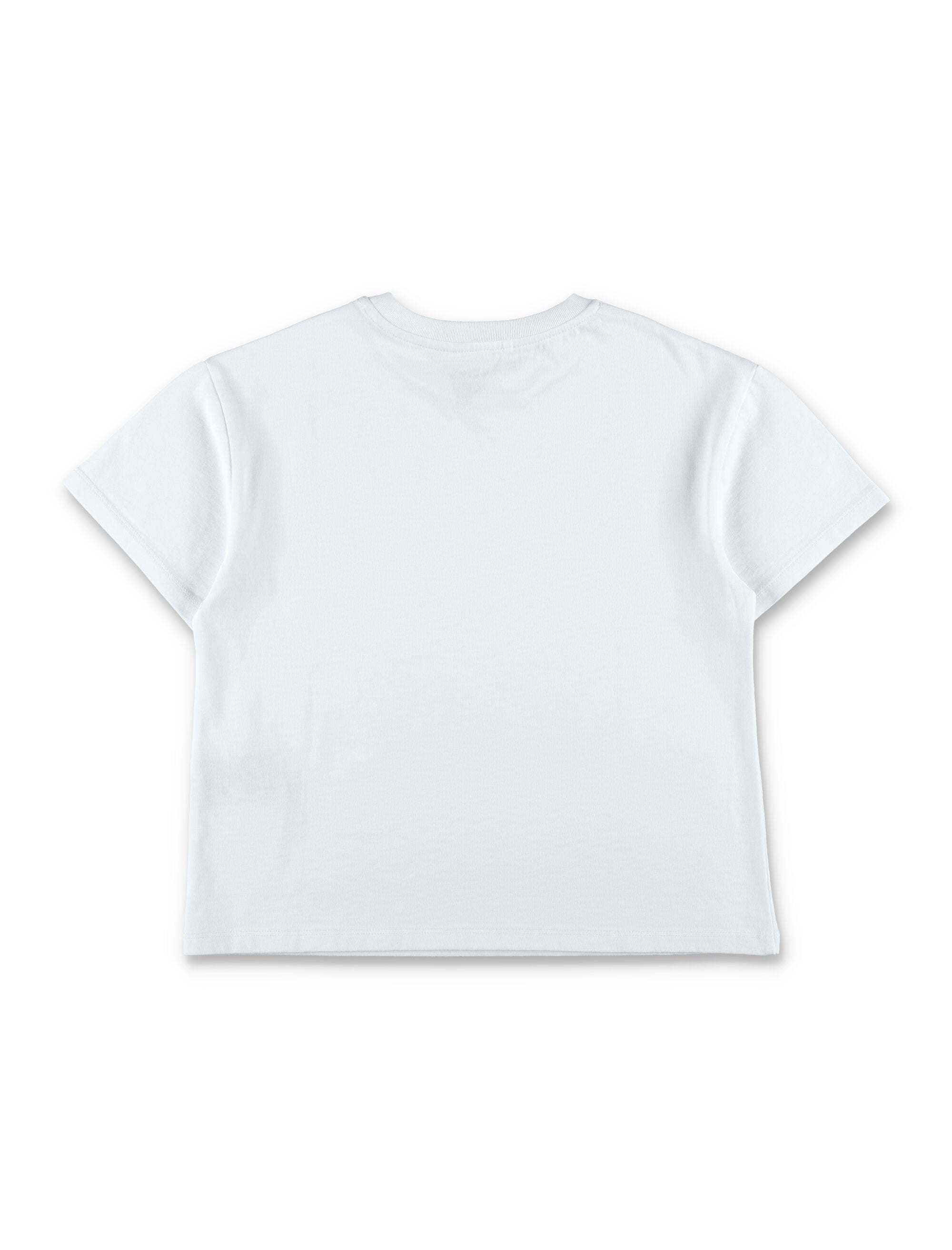 American Vintage Kids Fizvalley white crewneck t-shirt Cotton Tshirt