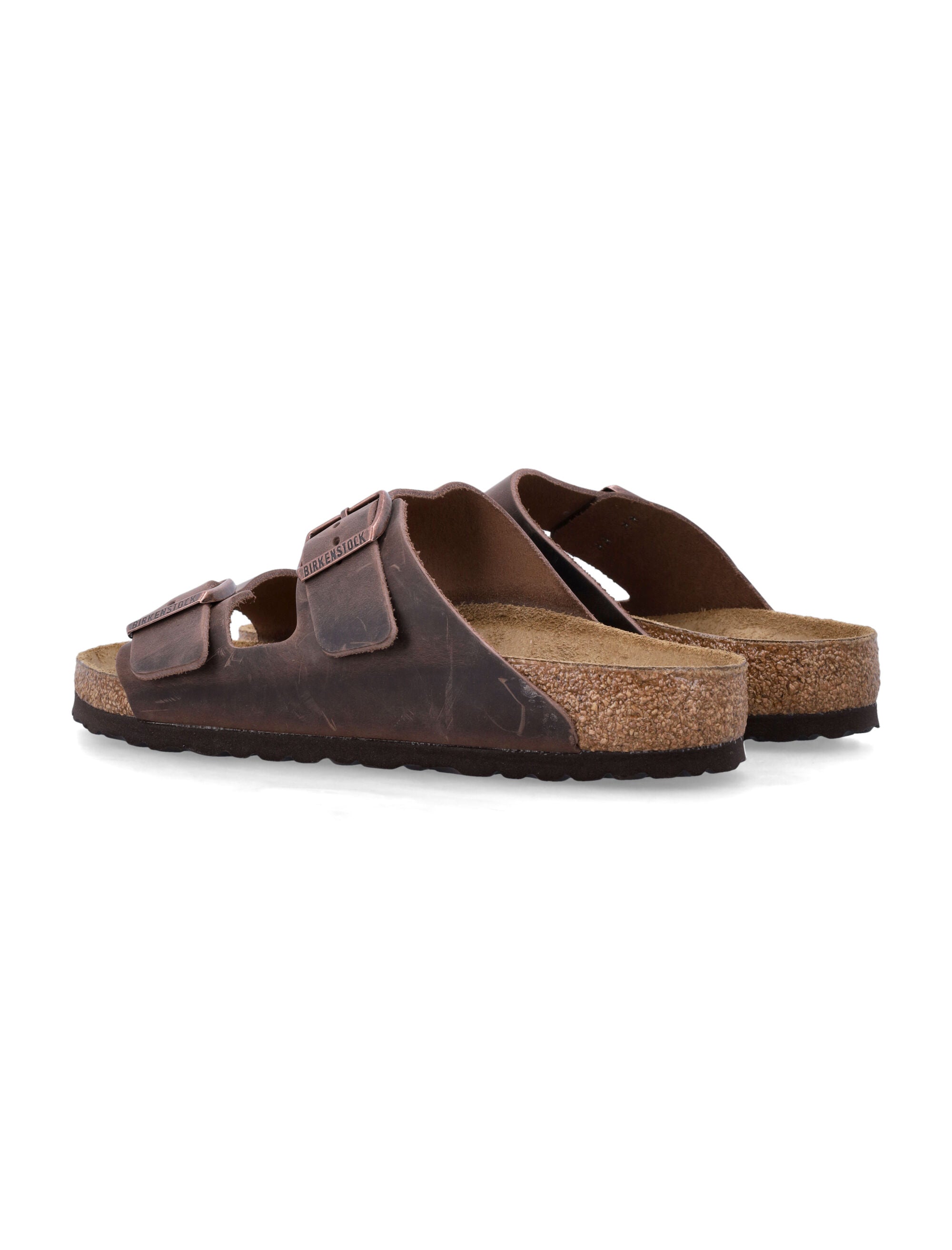 Birkenstock Arizona soft footbed oiled leather sandals Habana Upper