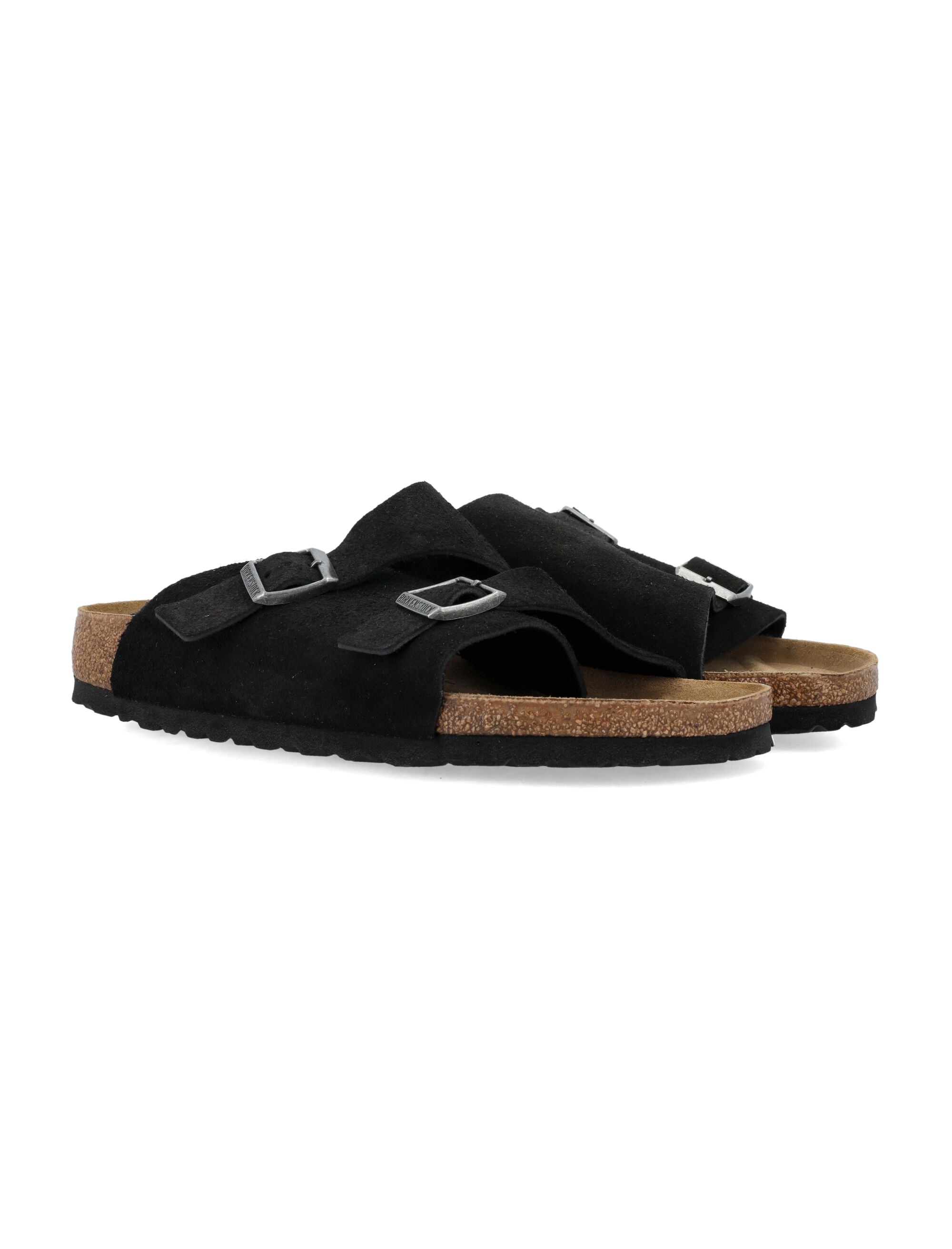 Birkenstock Zurich suede sandals Black Upper