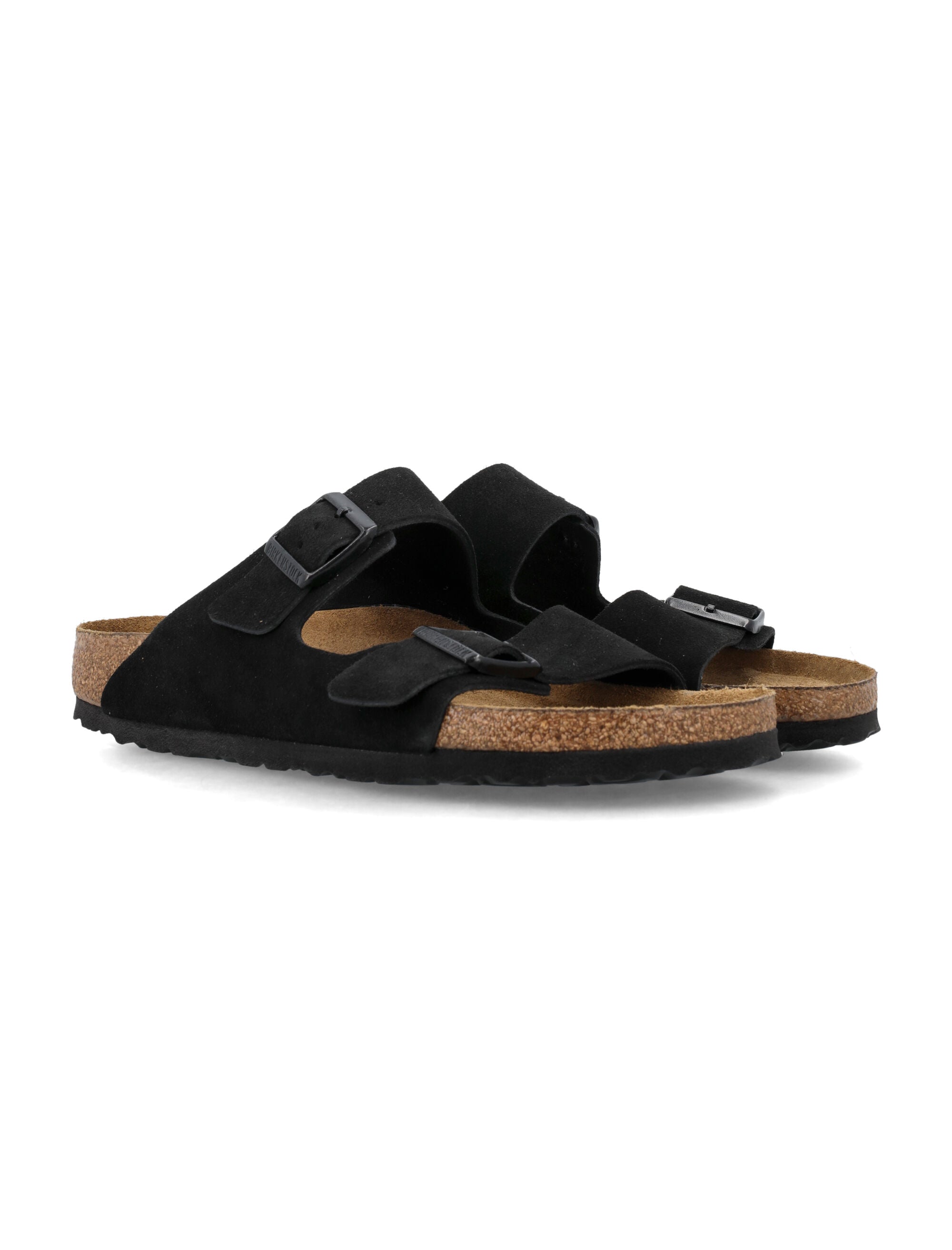 Birkenstock Arizona black suede sandals Upper
