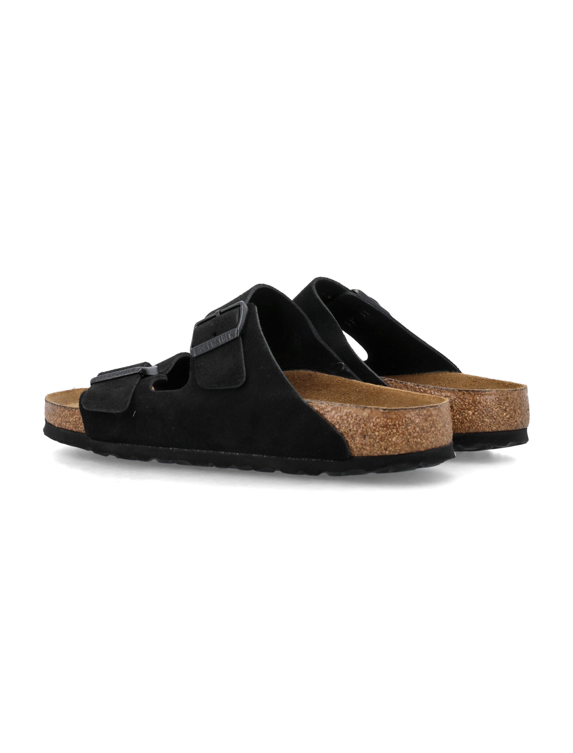Birkenstock Arizona black suede sandals Upper