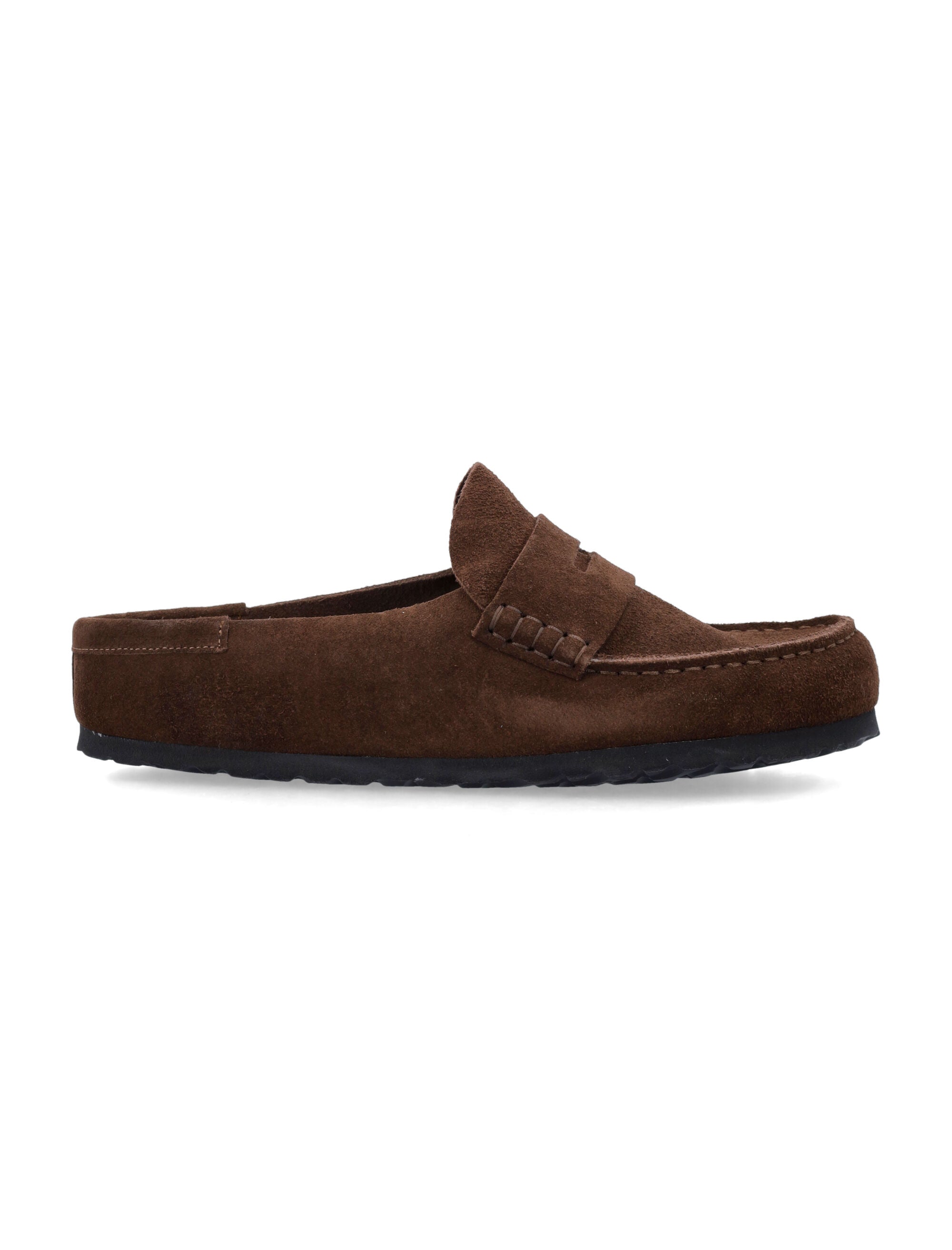 Birkenstock Naples Wrapped Suede Carafe Upper Mules