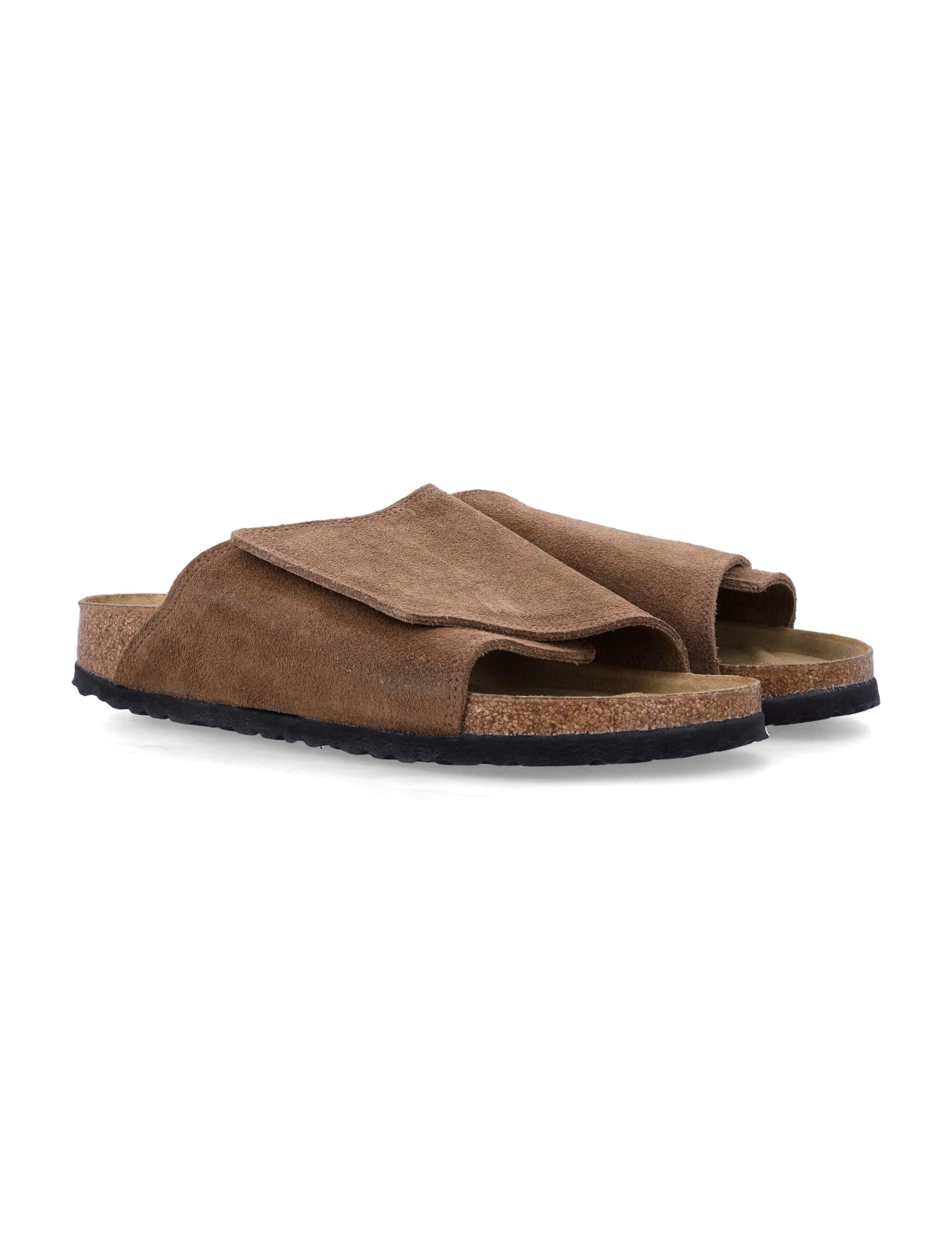 Birkenstock Solana dark tea VL suede sandals Upper