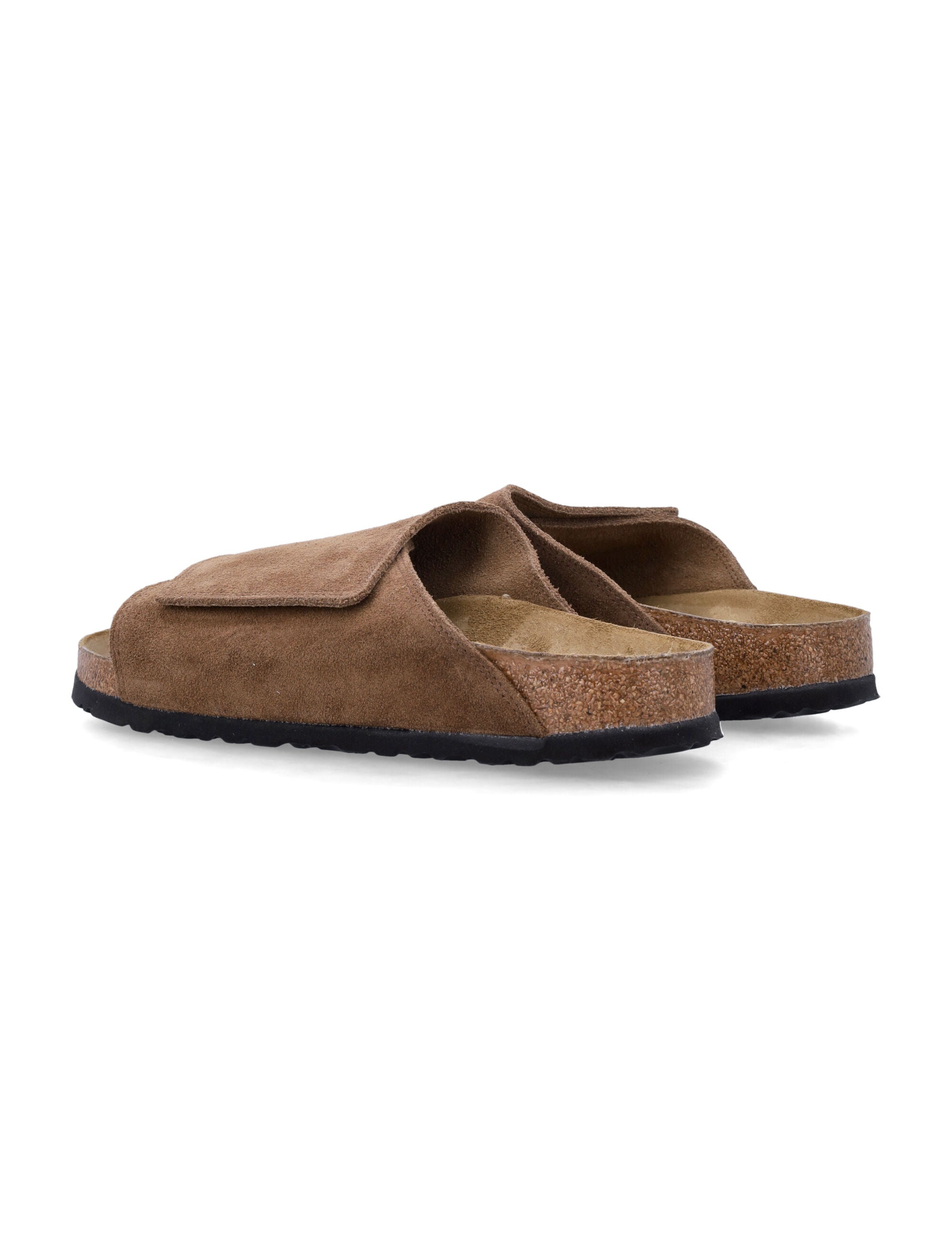 Birkenstock Solana dark tea VL suede sandals Upper