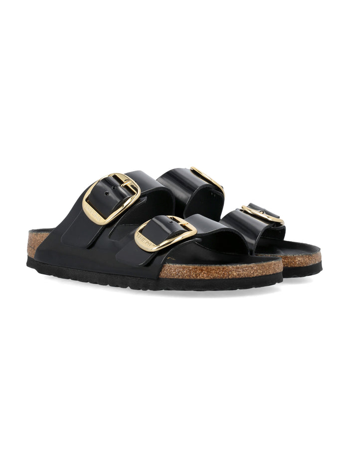Birkenstock Arizona Big Buckle Sandals Black Upper